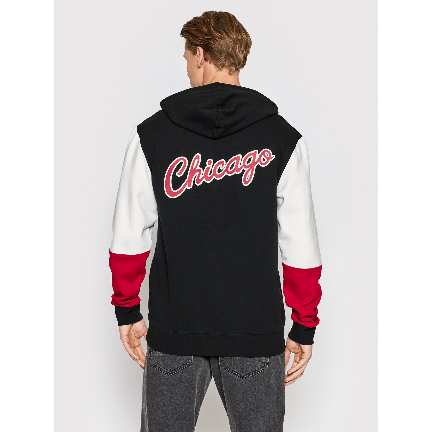 Mitchell & Ness Bluză FPHD1217 Negru Regular Fit - Pled.ro