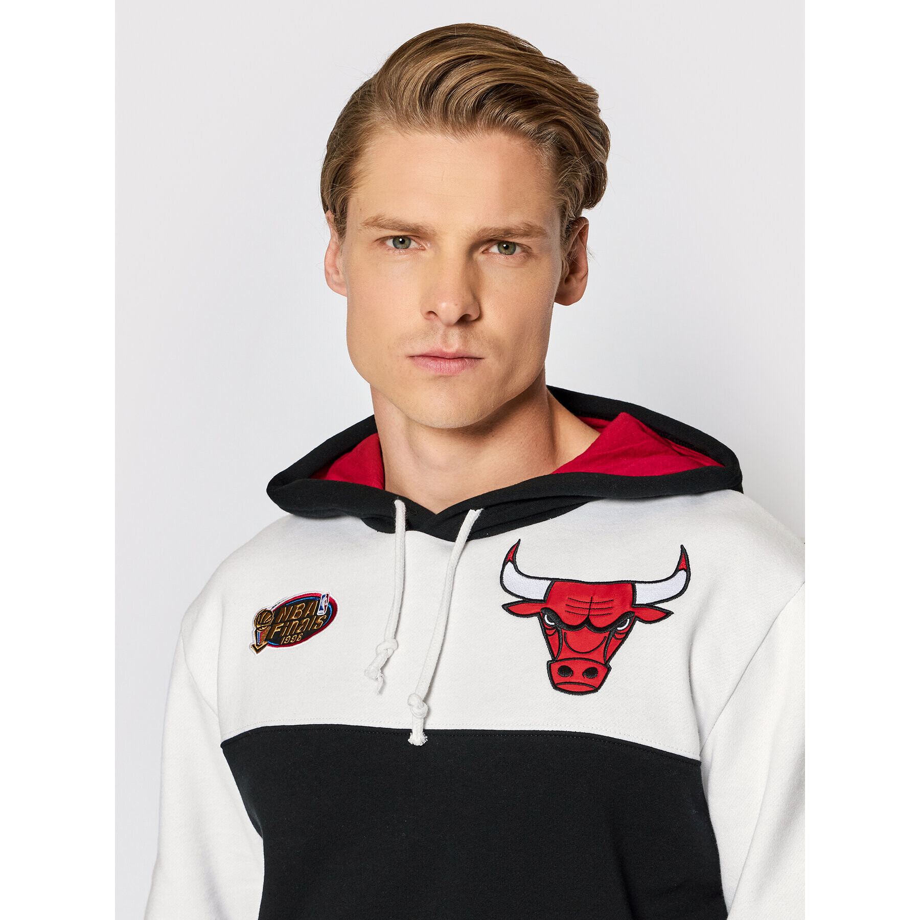 Mitchell & Ness Bluză FPHD1217 Negru Regular Fit - Pled.ro