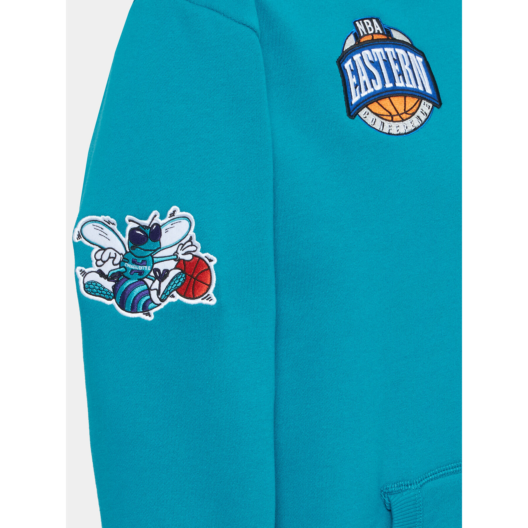 Mitchell & Ness Bluză FPHD4987 Albastru Regular Fit - Pled.ro