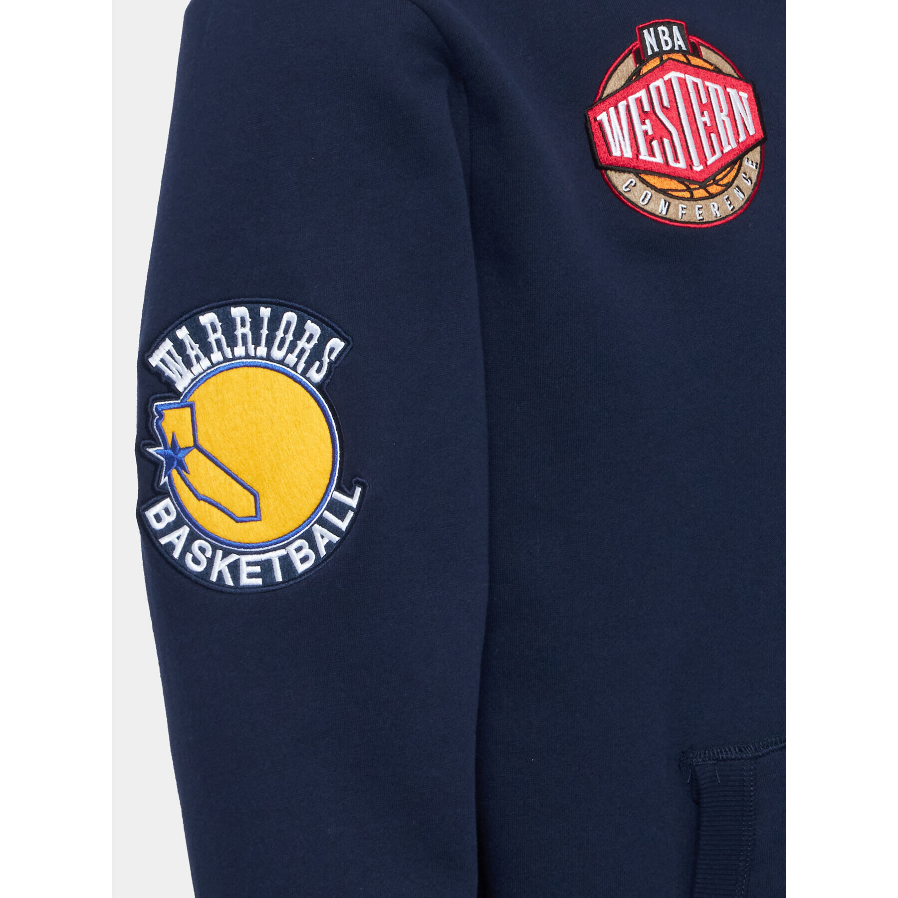 Mitchell & Ness Bluză FPHD4987 Bleumarin Regular Fit - Pled.ro