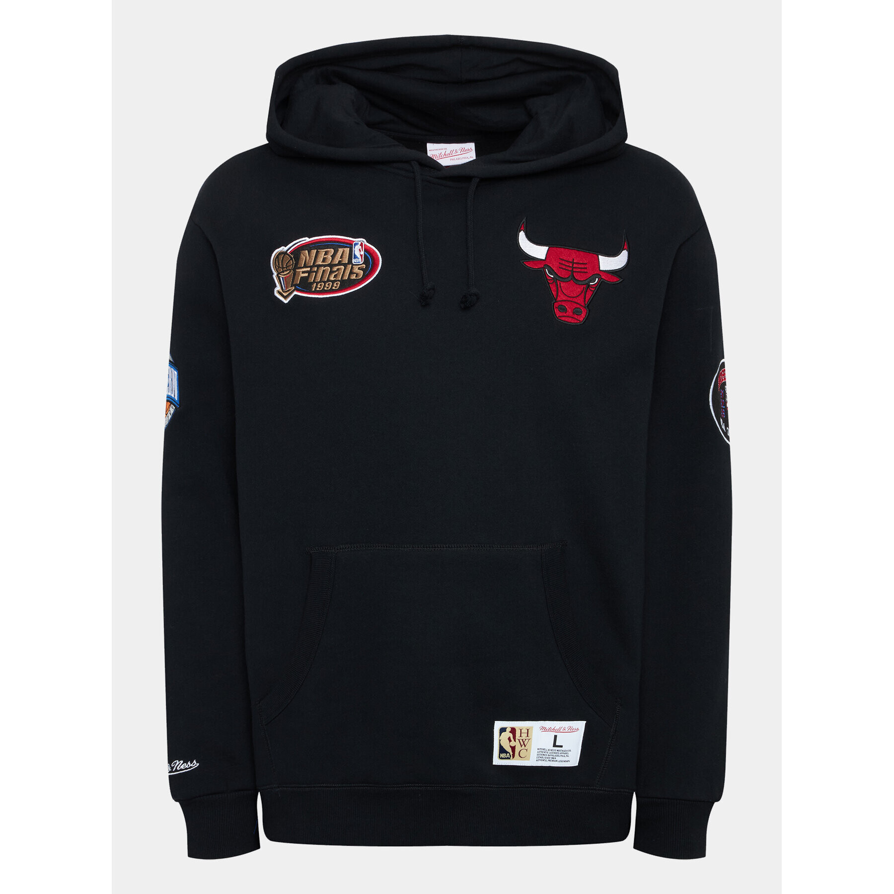 Mitchell & Ness Bluză FPHD4987 Negru Regular Fit - Pled.ro