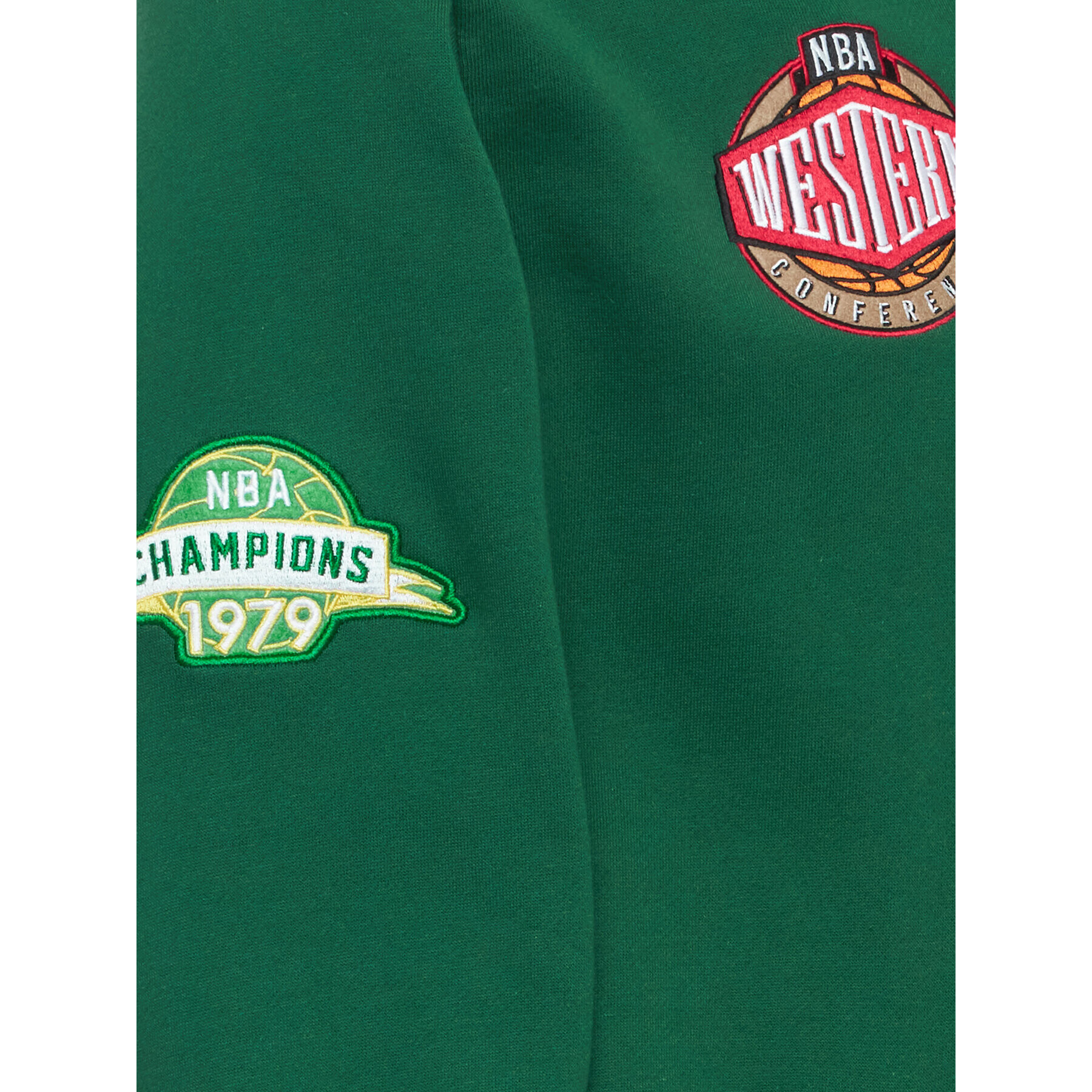 Mitchell & Ness Bluză FPHD4987 Verde Regular Fit - Pled.ro