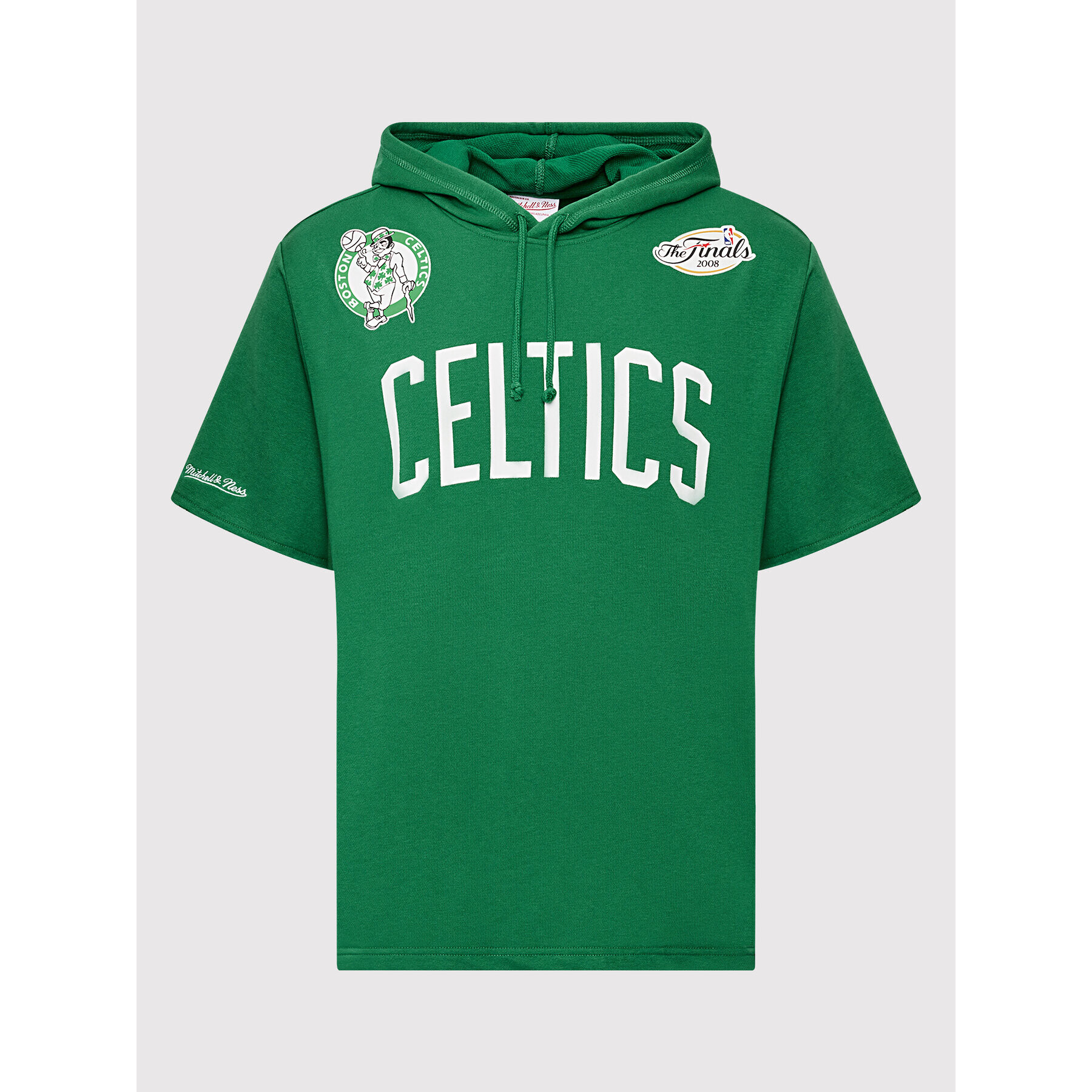 Mitchell & Ness Bluză HDSSAJ19074 Verde Relaxed Fit - Pled.ro