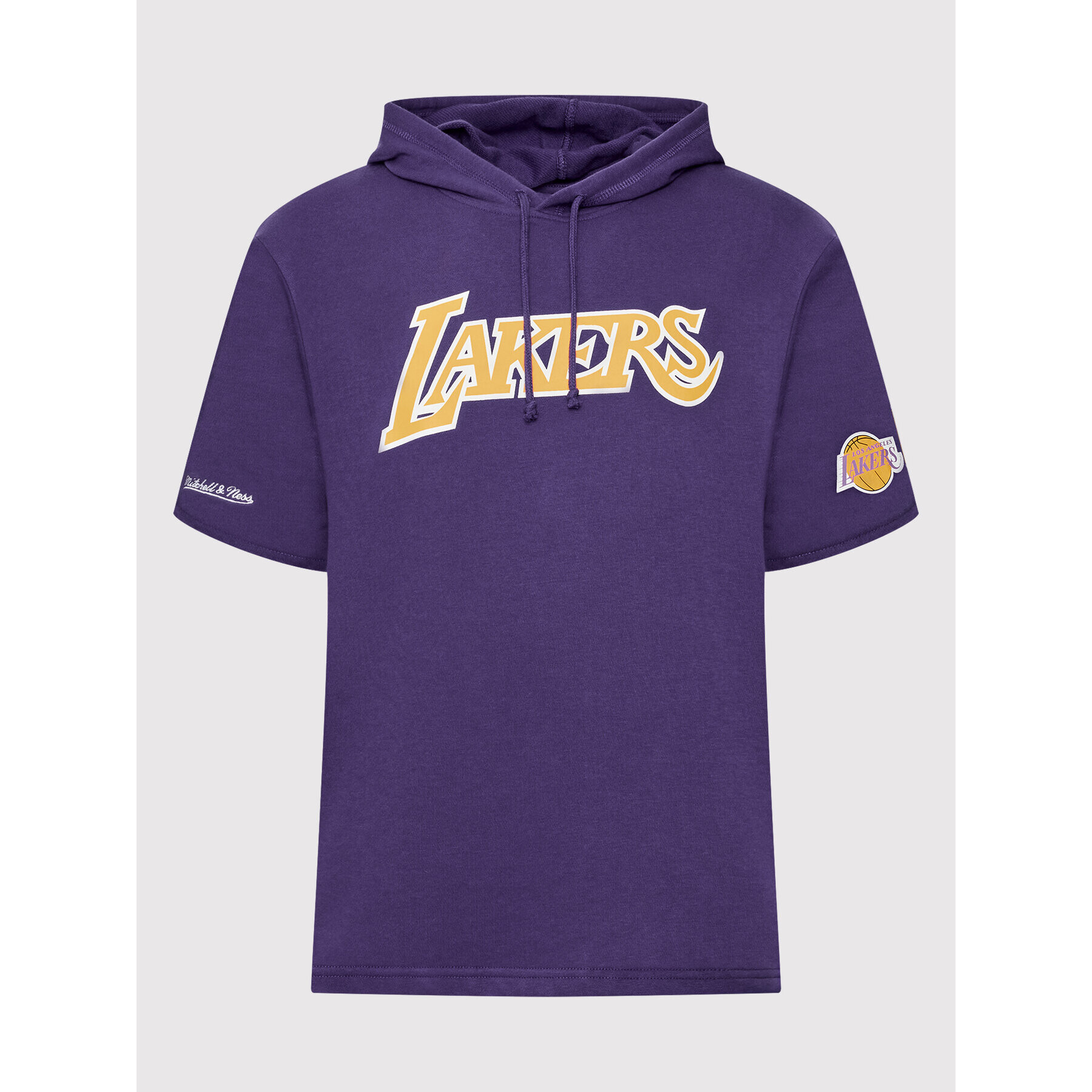 Mitchell & Ness Bluză HDSSAJ19074 Violet Relaxed Fit - Pled.ro