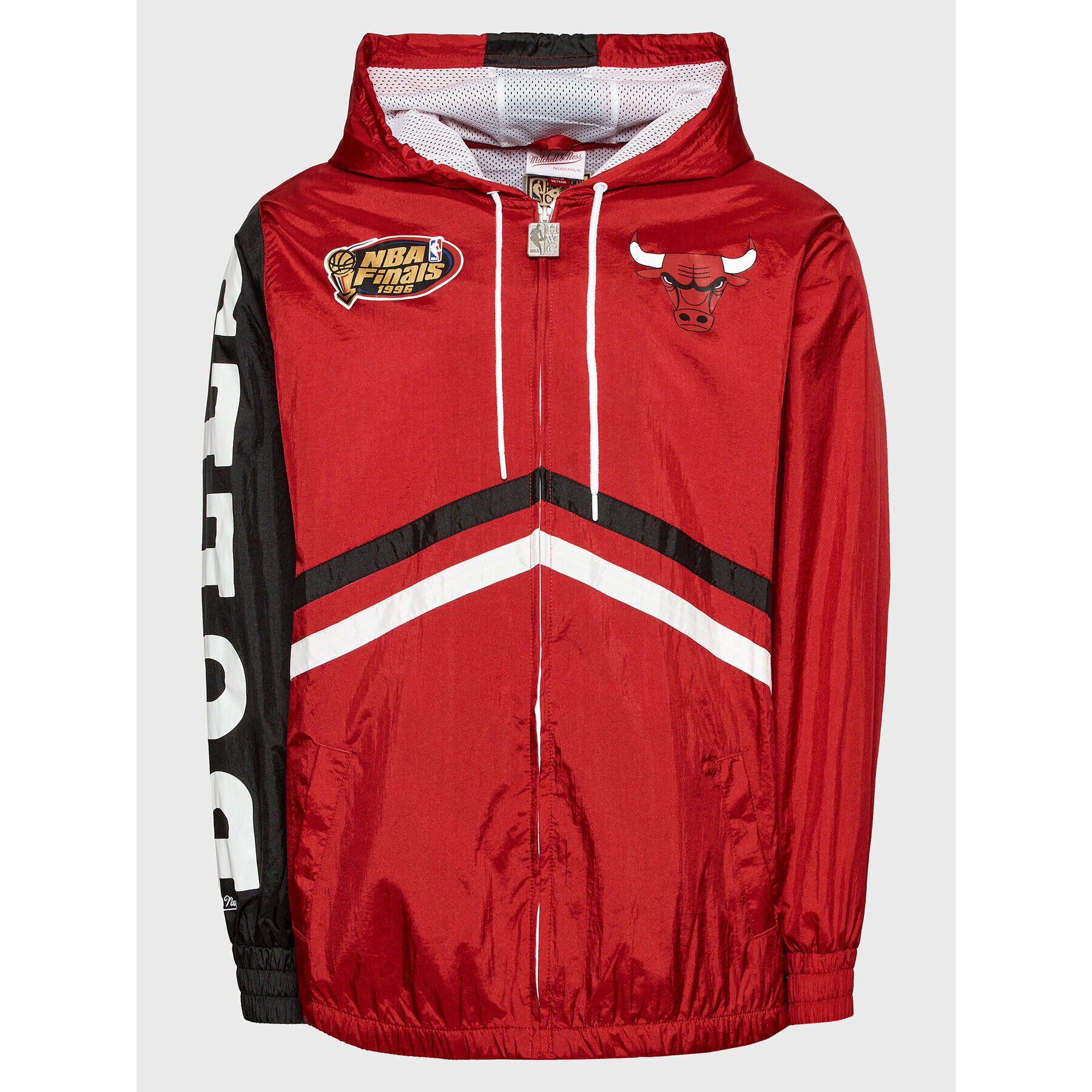 Mitchell & Ness Geacă de vânt OJZP3409 Roșu Regular Fit - Pled.ro