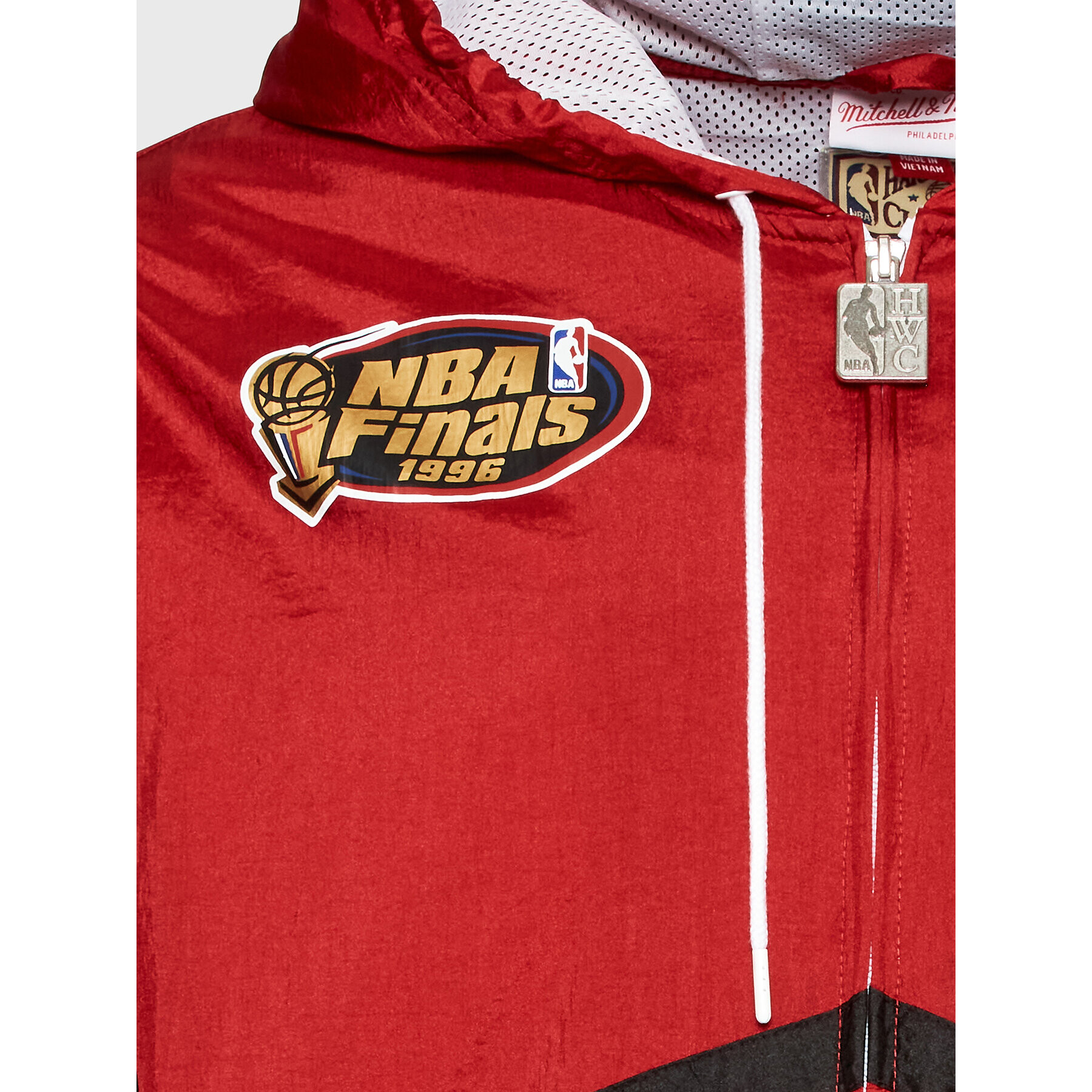 Mitchell & Ness Geacă de vânt OJZP3409 Roșu Regular Fit - Pled.ro