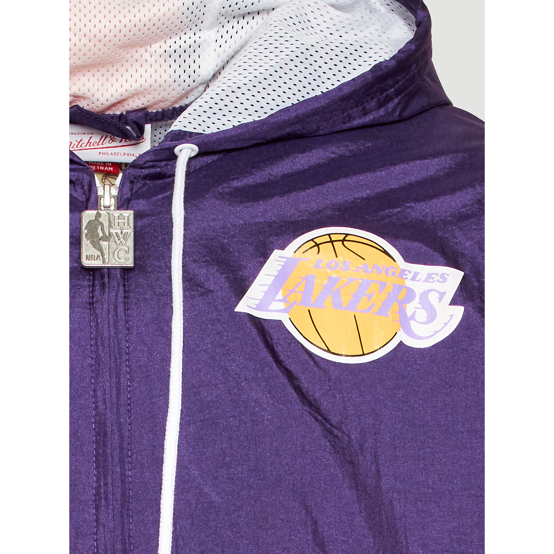 Mitchell & Ness Geacă de vânt OJZP3409 Violet Regular Fit - Pled.ro