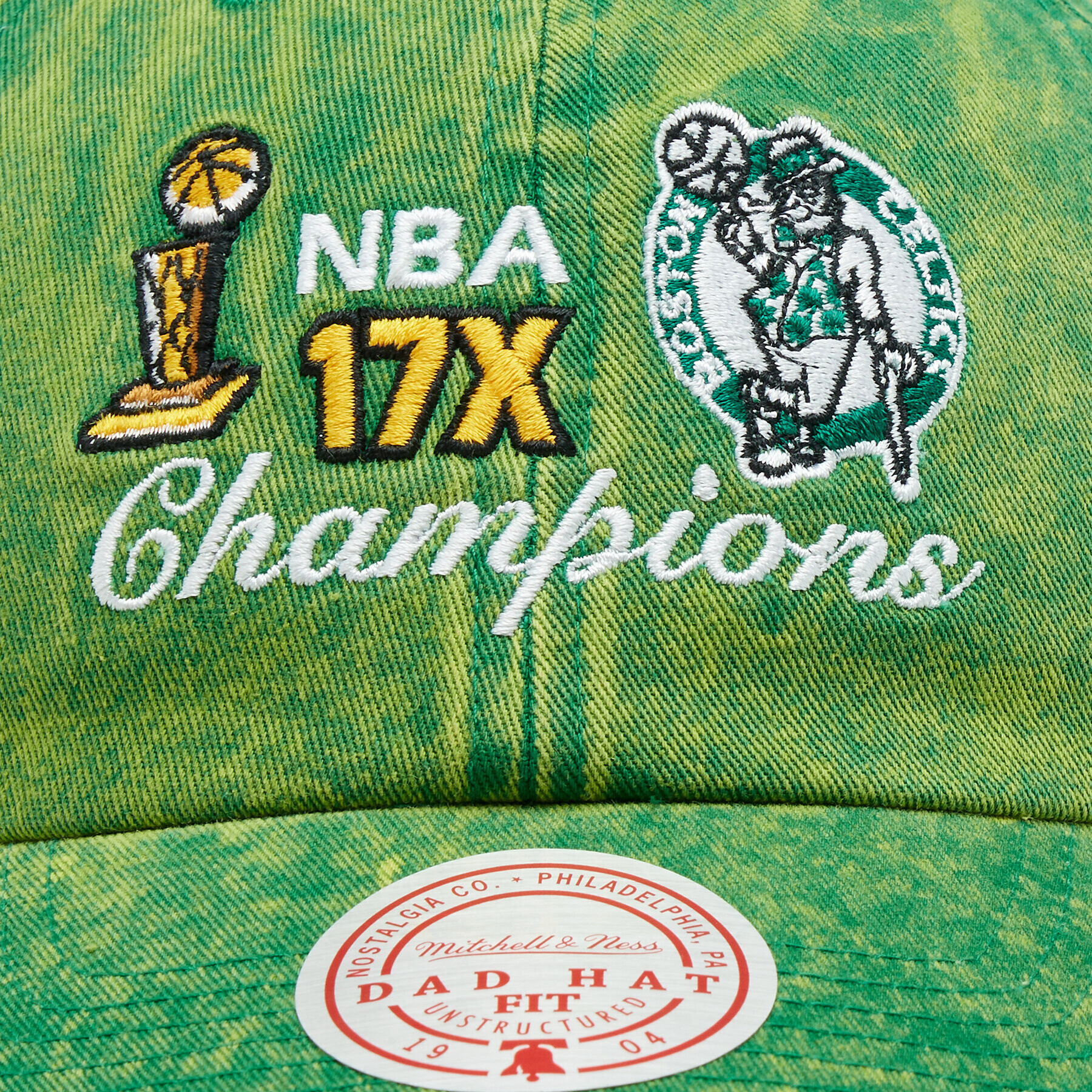 Mitchell & Ness Șapcă Boston Celtics 6LUXFH21HW004 Verde - Pled.ro