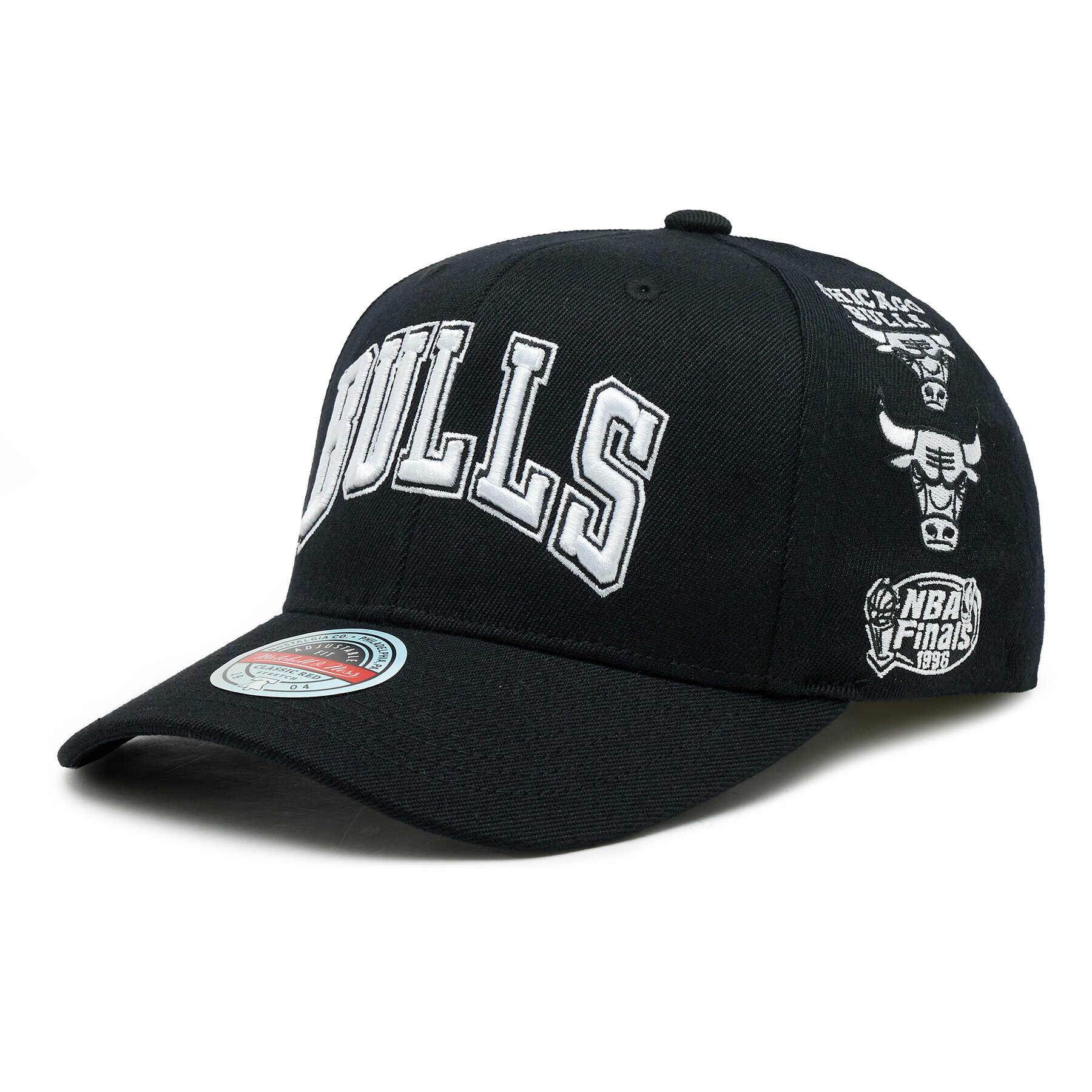 Mitchell & Ness Șapcă Chicago Bulls 6HSSFH21HW009 Negru - Pled.ro