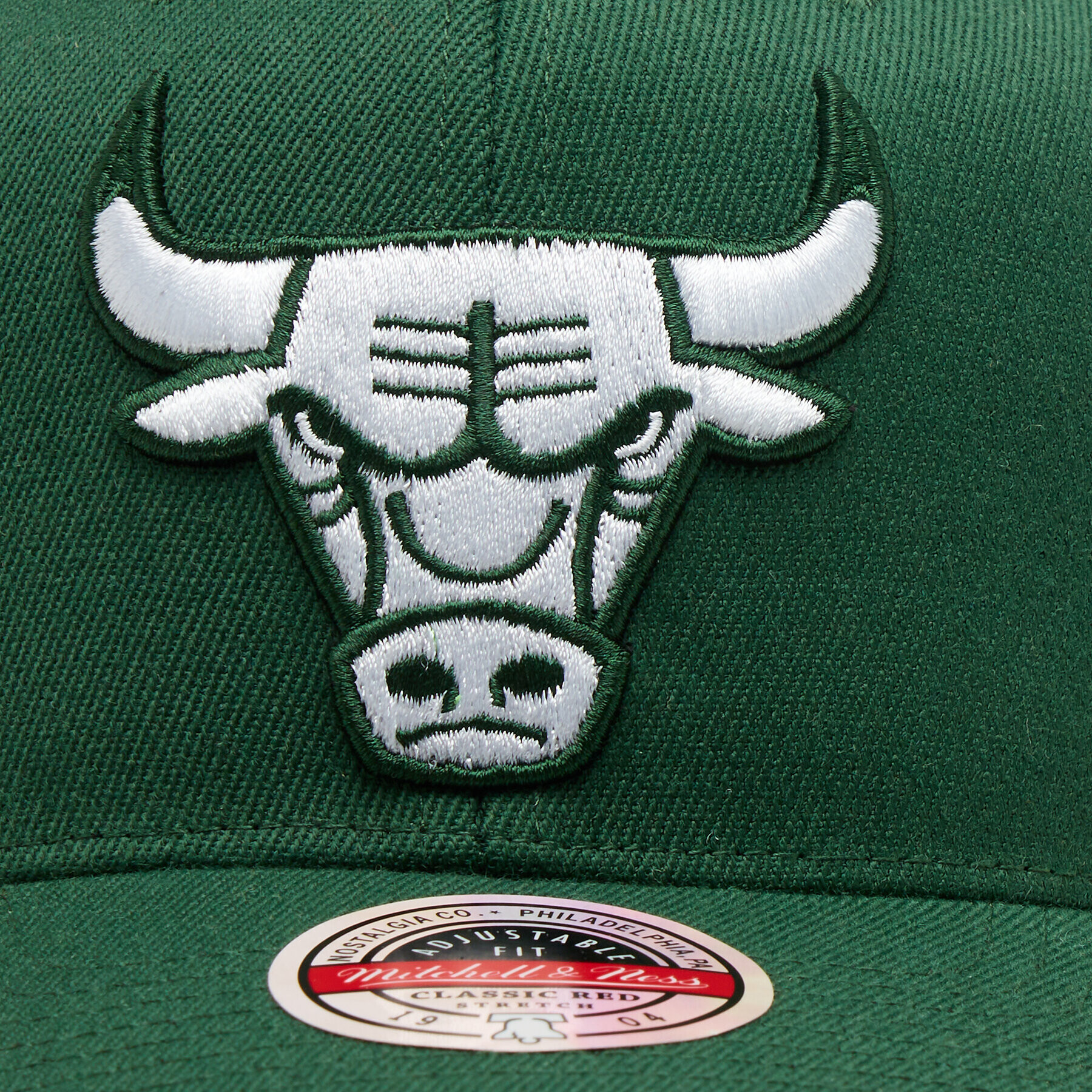 Mitchell & Ness Șapcă Chicago Bulls 6HSSINTL974 Verde - Pled.ro