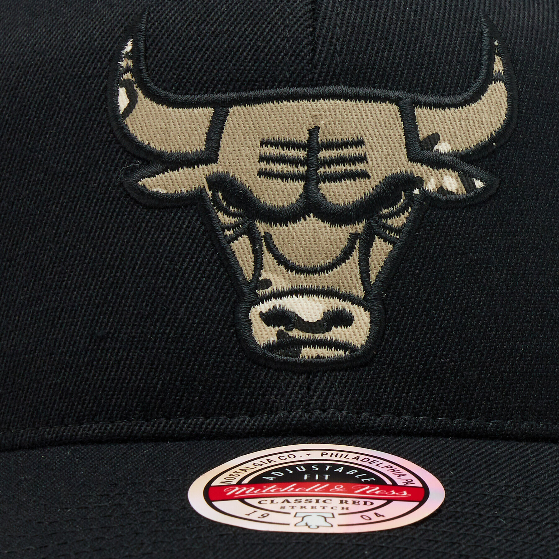 Mitchell & Ness Șapcă Chicago Bulls 6HSSINTL978 Negru - Pled.ro