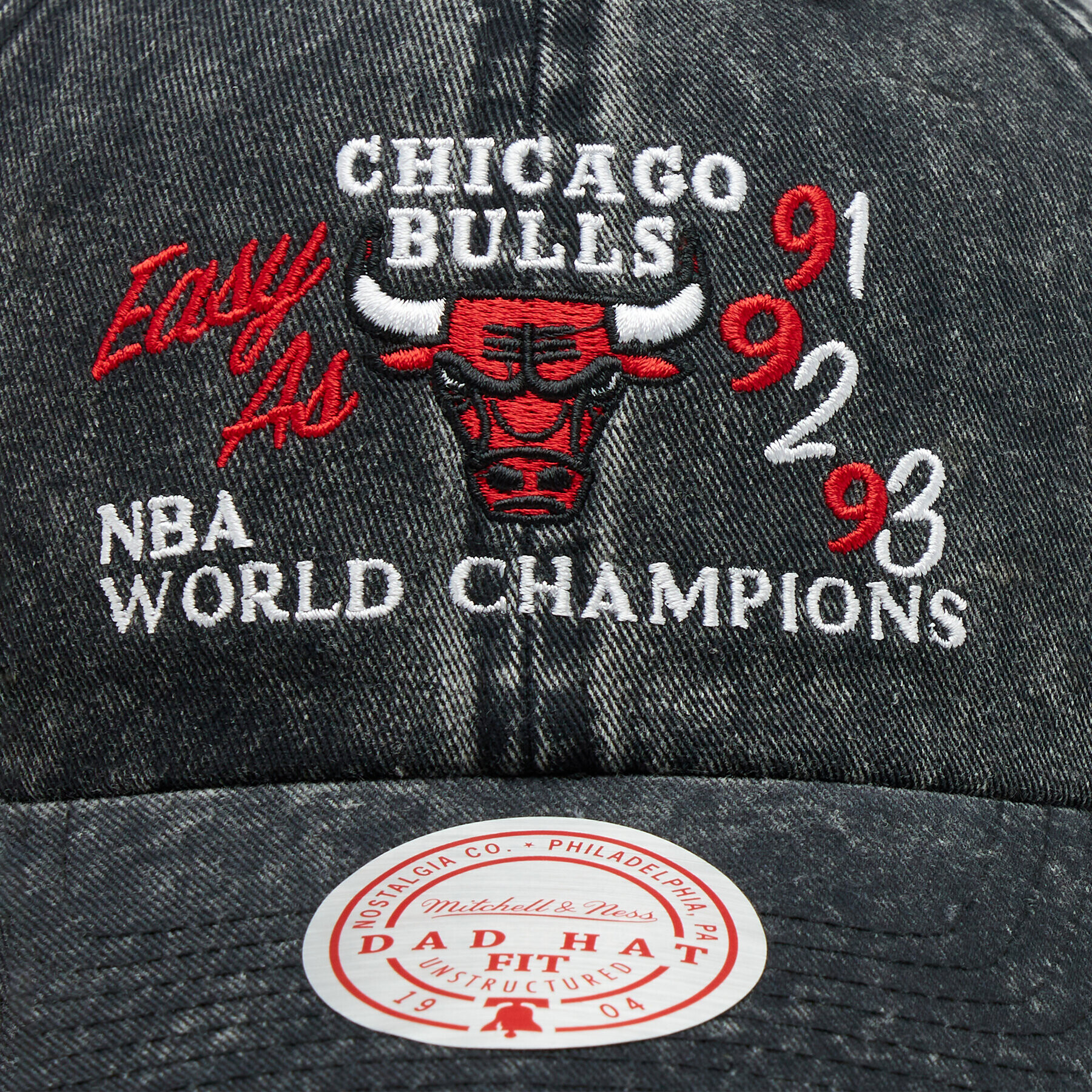 Mitchell & Ness Șapcă Chicago Bulls 6LUXFH21HW004 Negru - Pled.ro