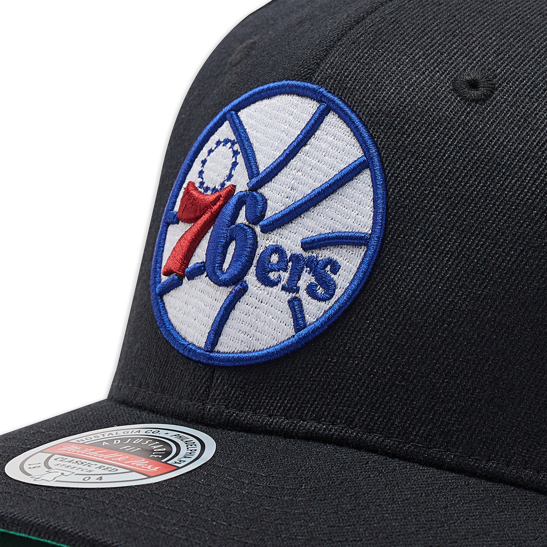 Mitchell & Ness Șapcă Philadelphia 76ers HHSSINTL102 Negru - Pled.ro