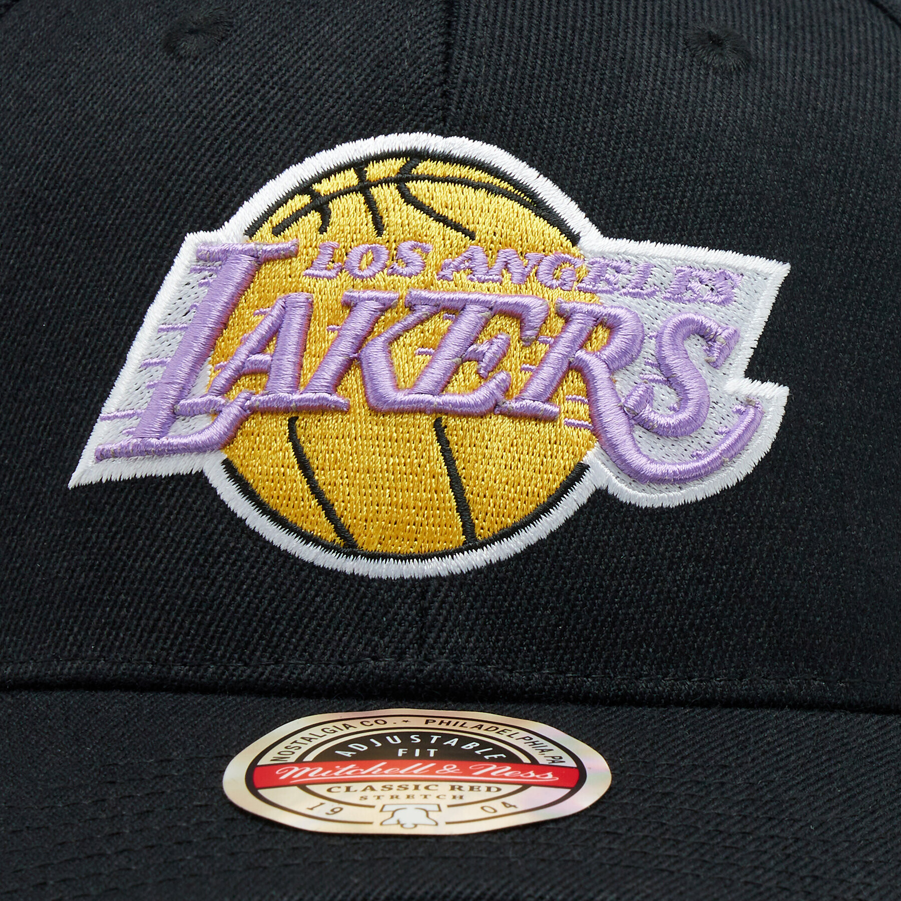 Mitchell & Ness Șapcă NBA Los Angeles Lakers Team High Crown 6 Negru - Pled.ro