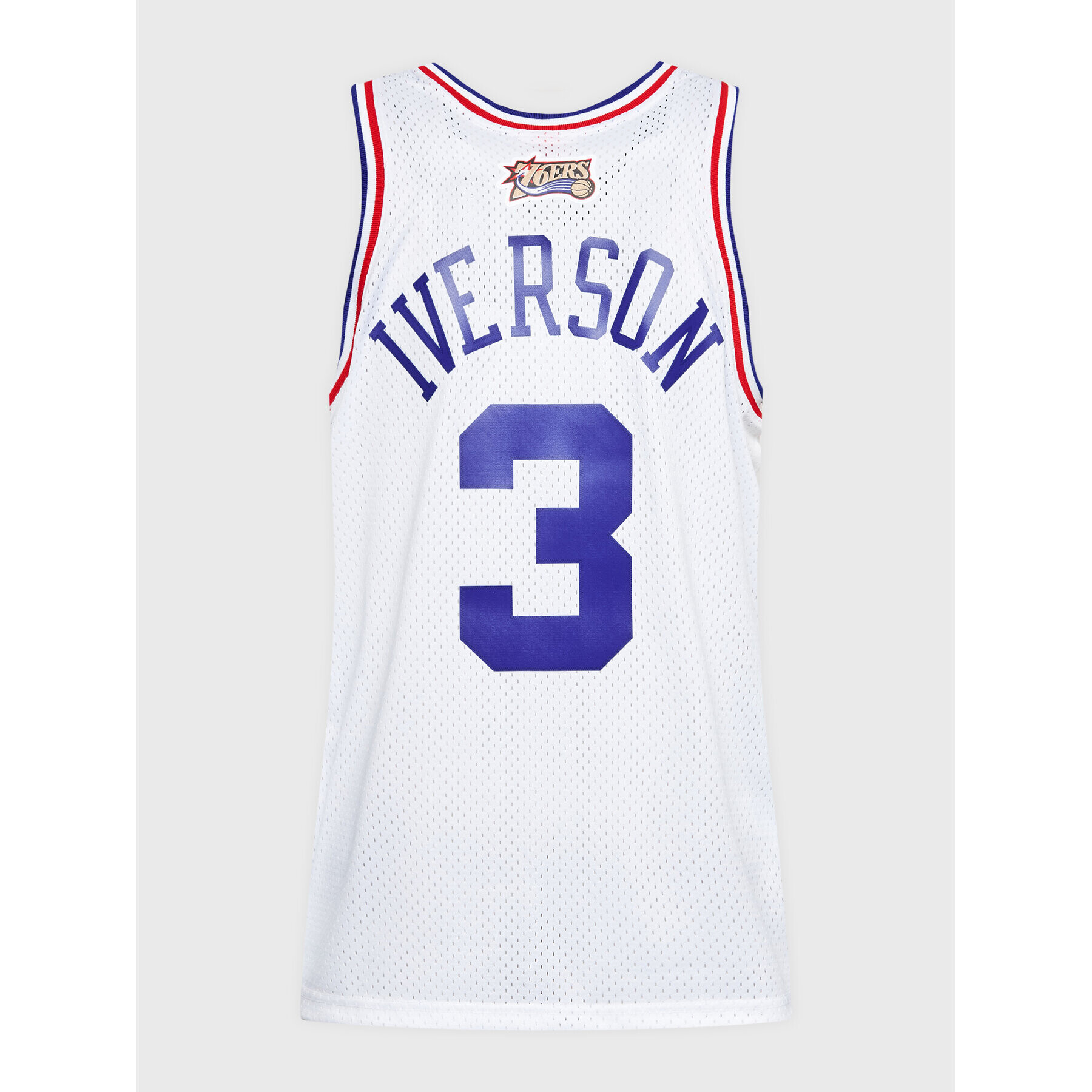 Mitchell & Ness Tank top SMJY5292 Alb Regular Fit - Pled.ro