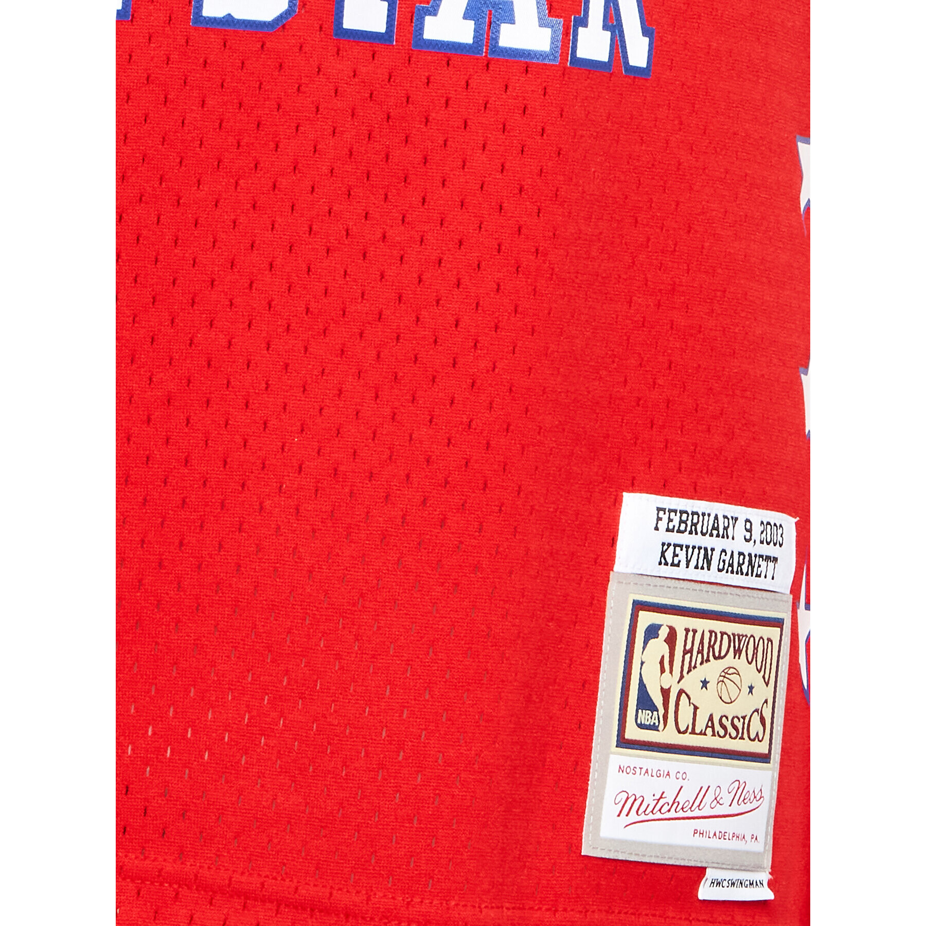 Mitchell & Ness Tank top SMJY5296 Roșu Regular Fit - Pled.ro