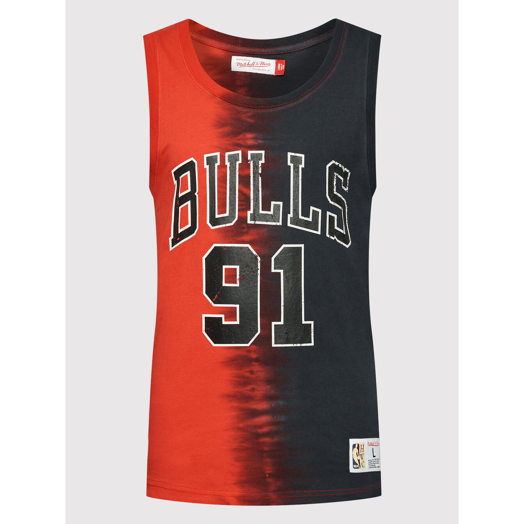 Mitchell & Ness Tank top TTNK3206 Negru Regular Fit - Pled.ro