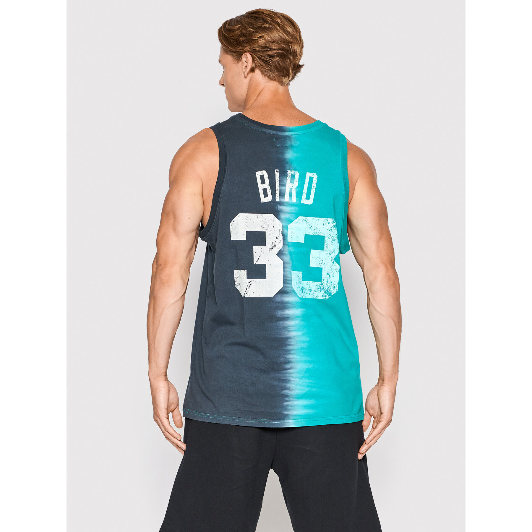 Mitchell & Ness Tank top TTNK3206 Verde Regular Fit - Pled.ro