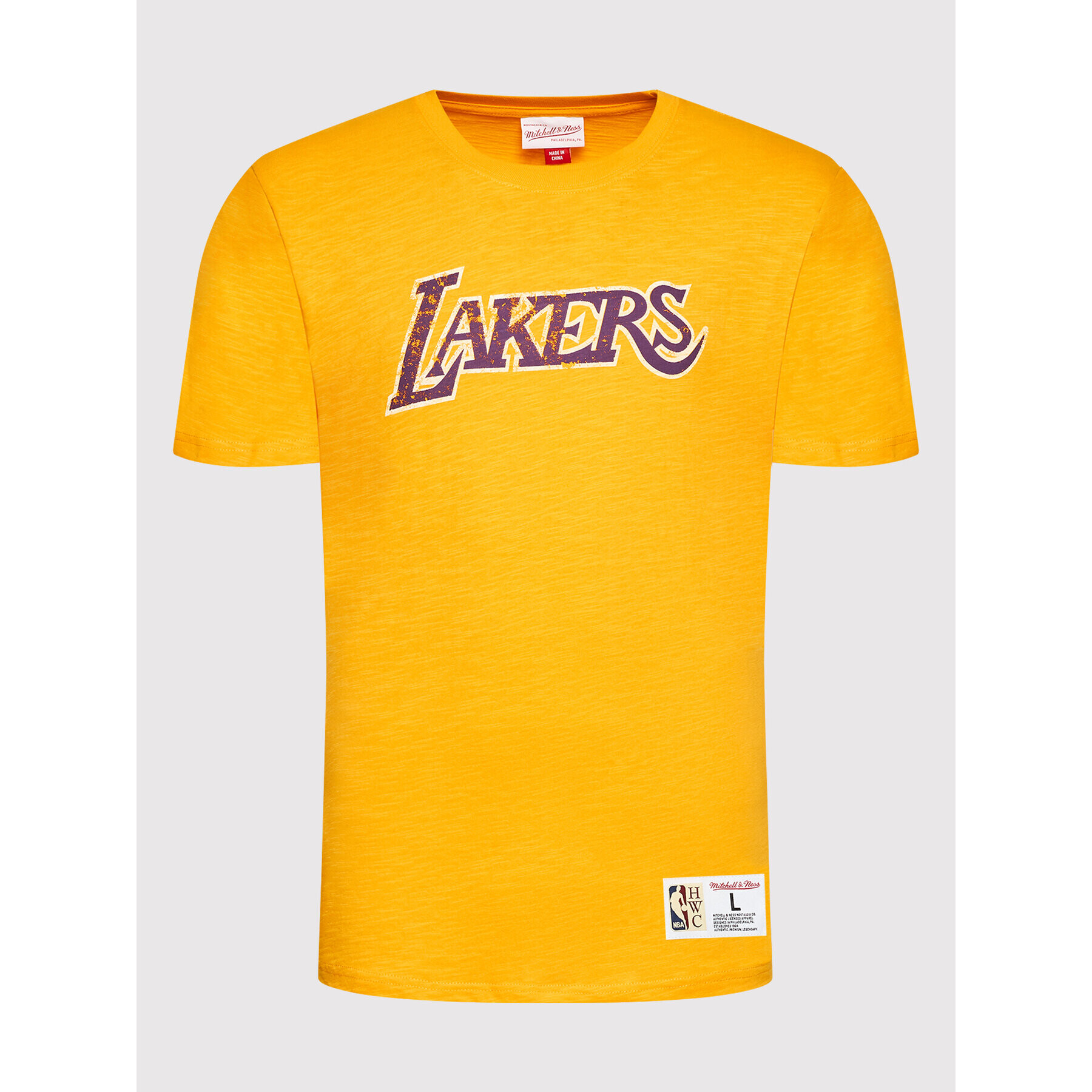 Mitchell & Ness Tricou TCRW1221 Portocaliu Regular Fit - Pled.ro