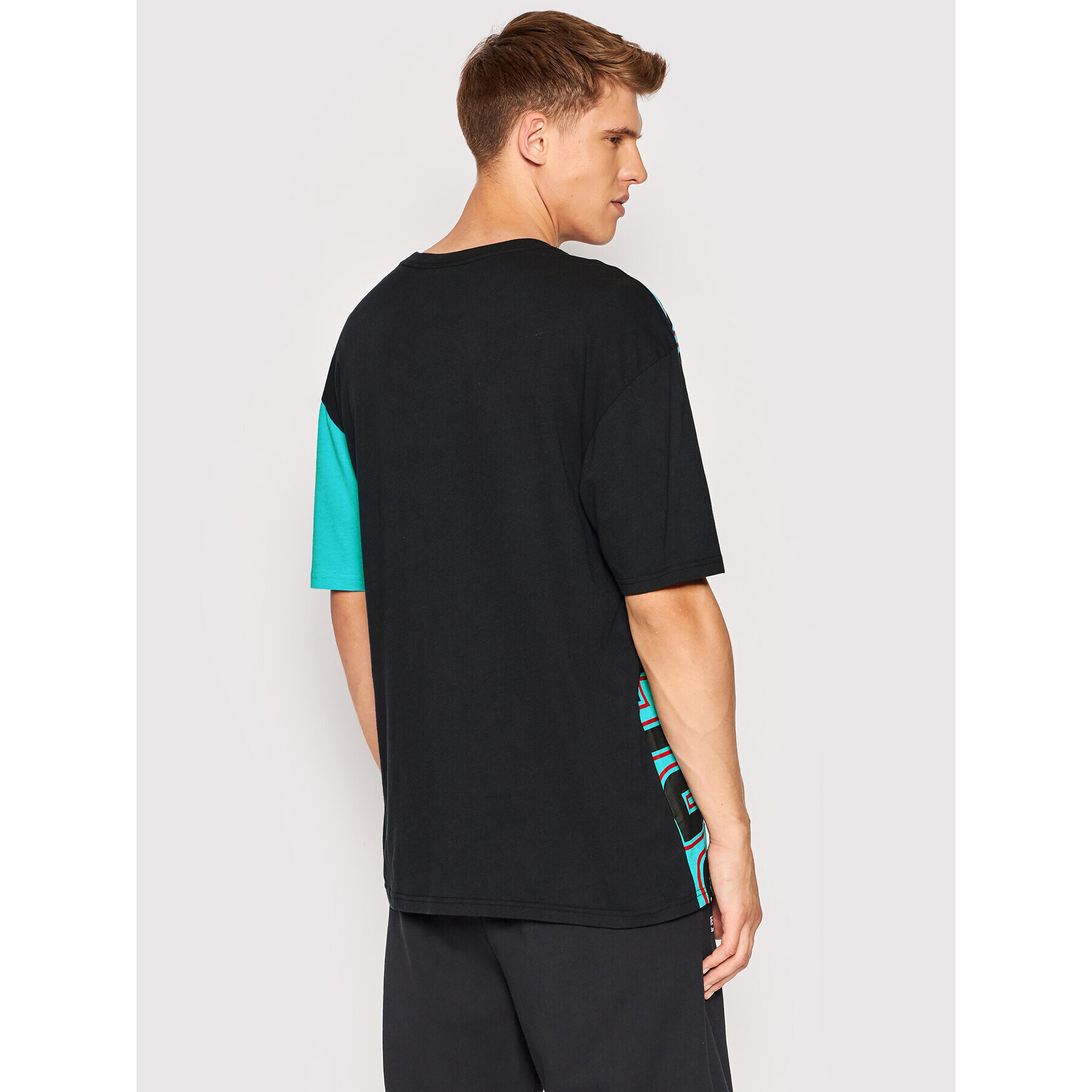 Mitchell & Ness Tricou TCRW1226 Negru Relaxed Fit - Pled.ro