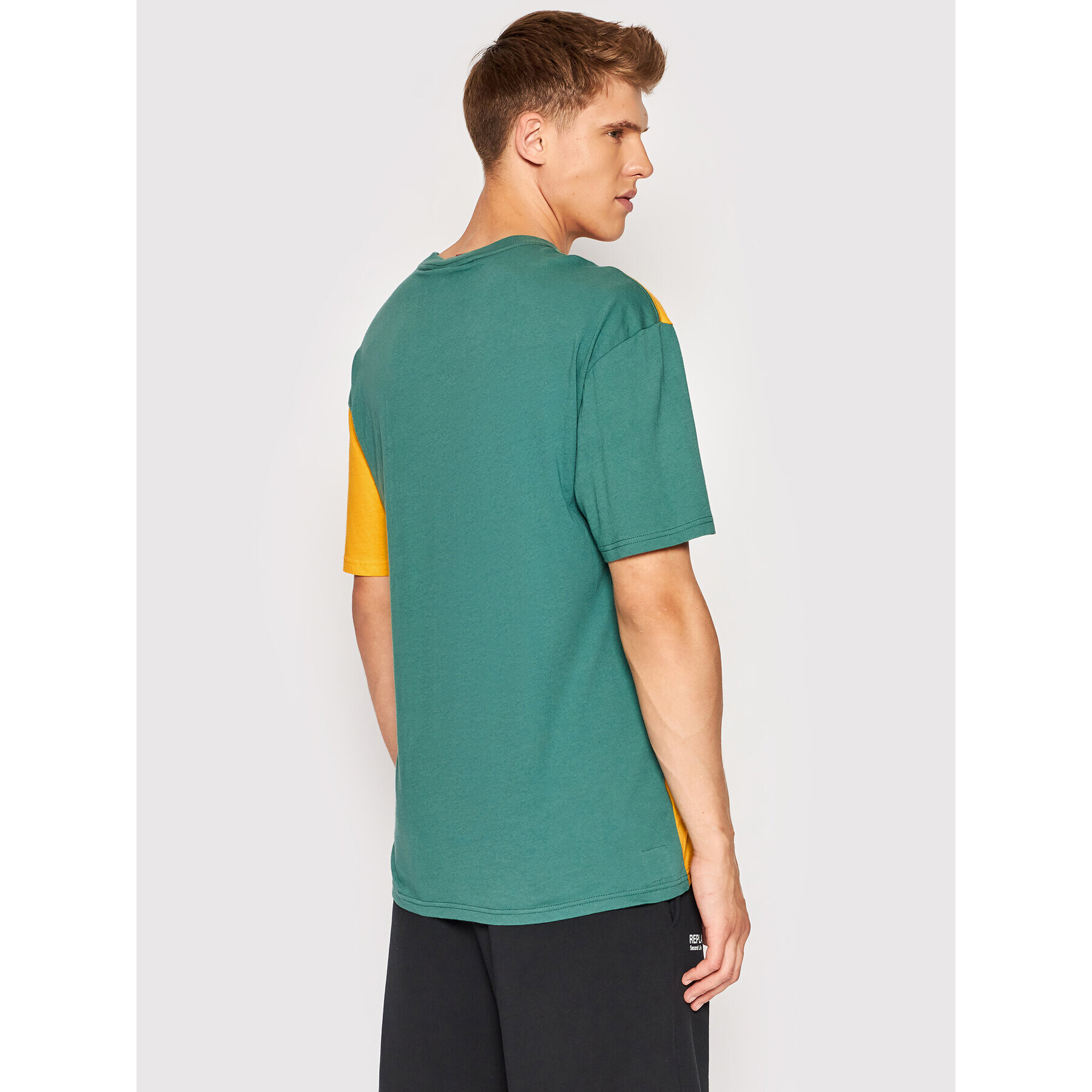 Mitchell & Ness Tricou TCRW1226 Verde Relaxed Fit - Pled.ro