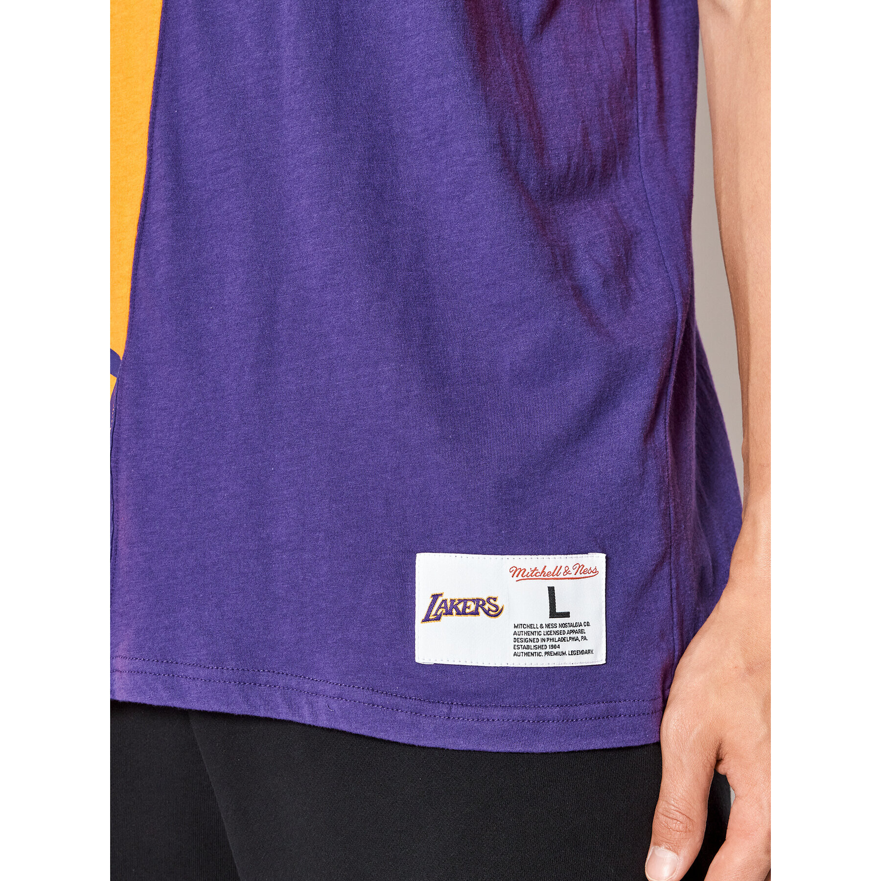 Mitchell & Ness Tricou TCRW1226 Violet Relaxed Fit - Pled.ro