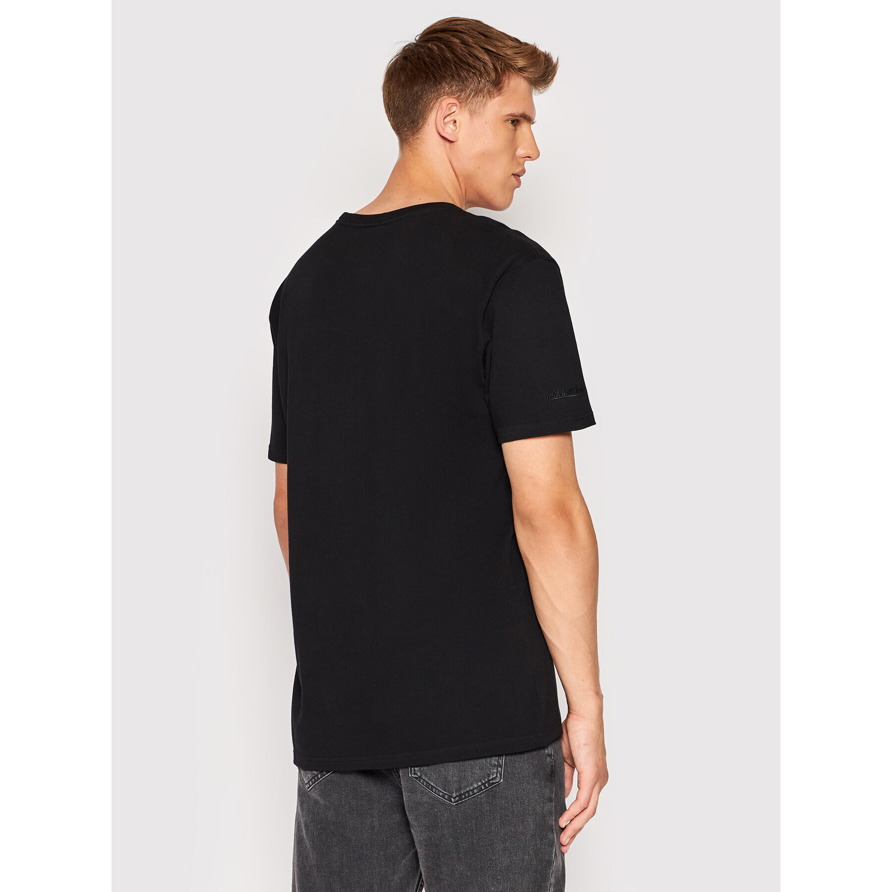 Mitchell & Ness Tricou TCRW1260 Negru Relaxed Fit - Pled.ro