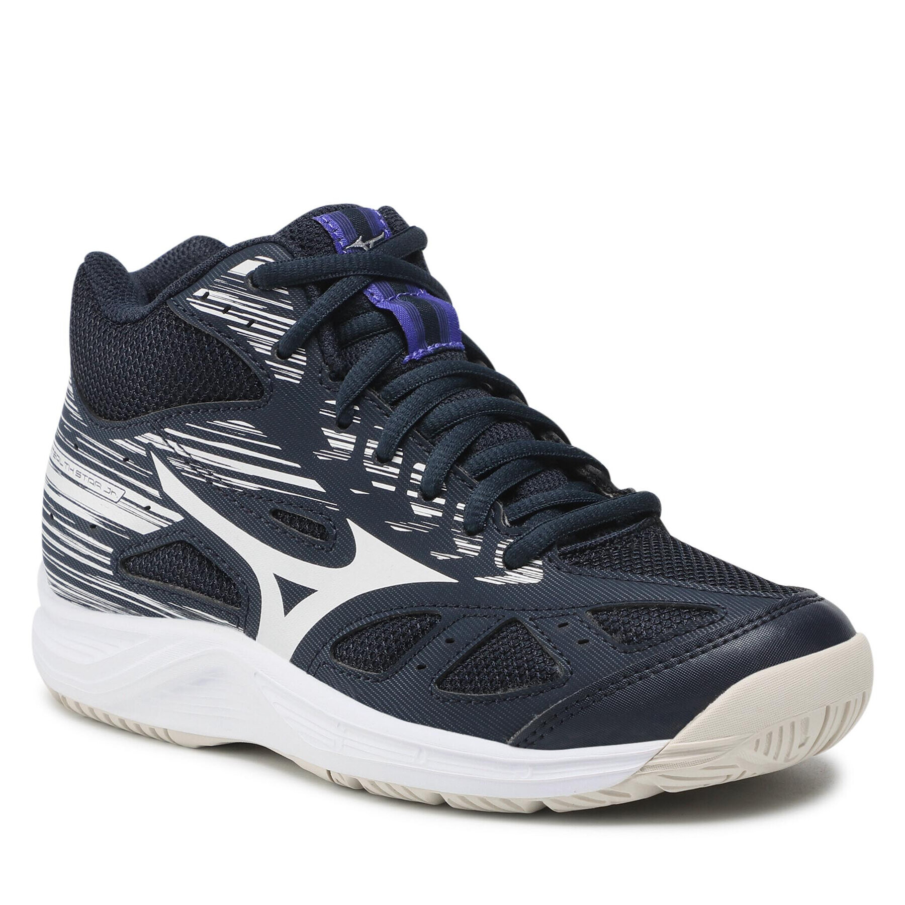 Mizuno Pantofi Stealth Star Jr. Mid X1GC211502 Bleumarin - Pled.ro