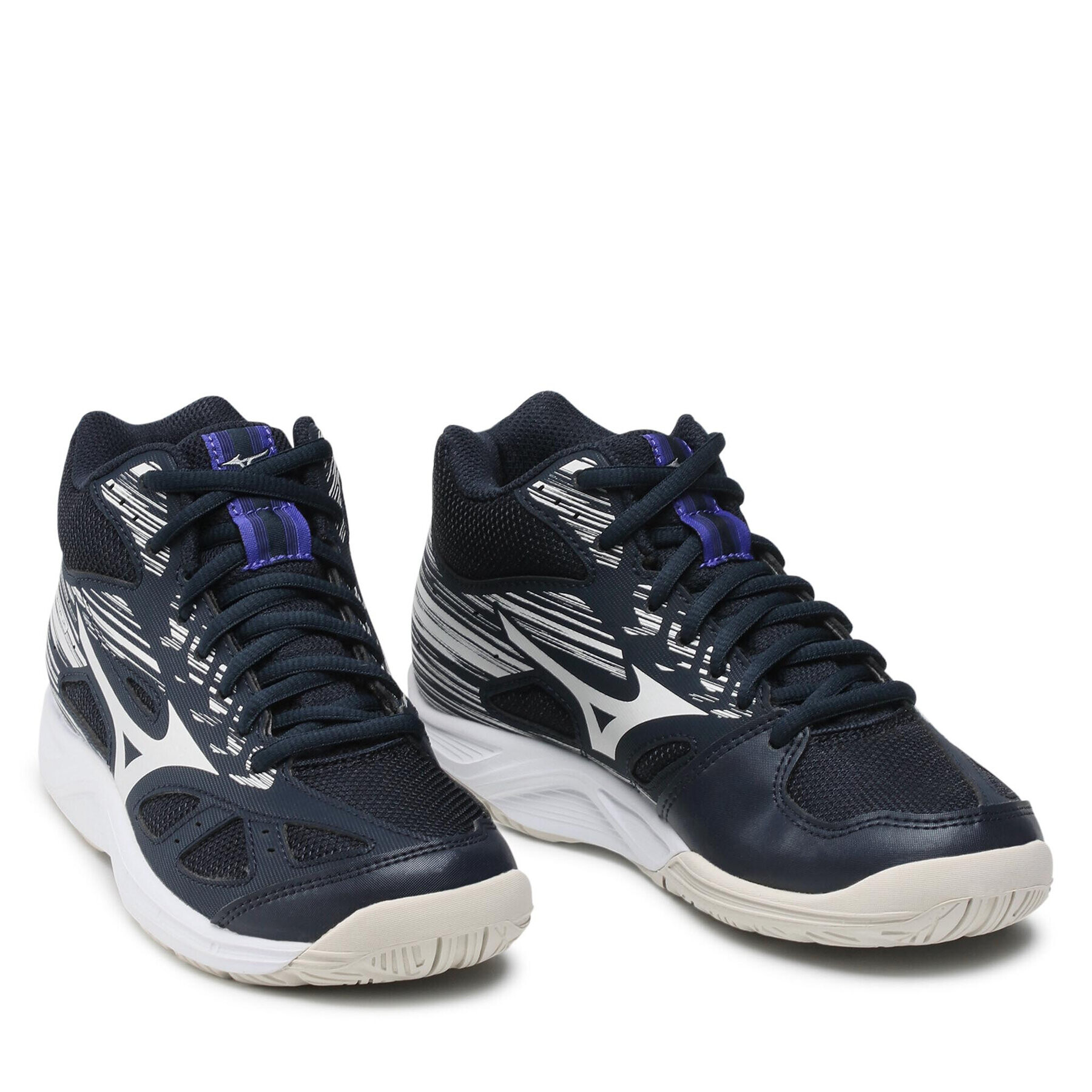 Mizuno Pantofi Stealth Star Jr. Mid X1GC211502 Bleumarin - Pled.ro