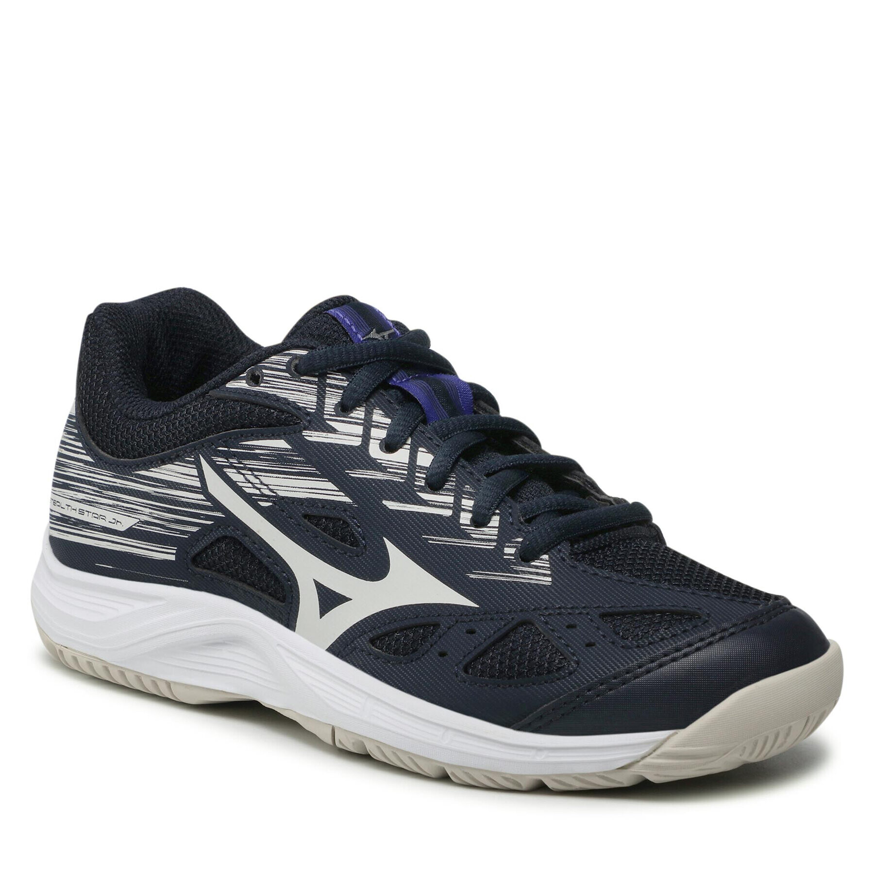 Mizuno Pantofi Stealth Star Jr X1GC2107 Bleumarin - Pled.ro