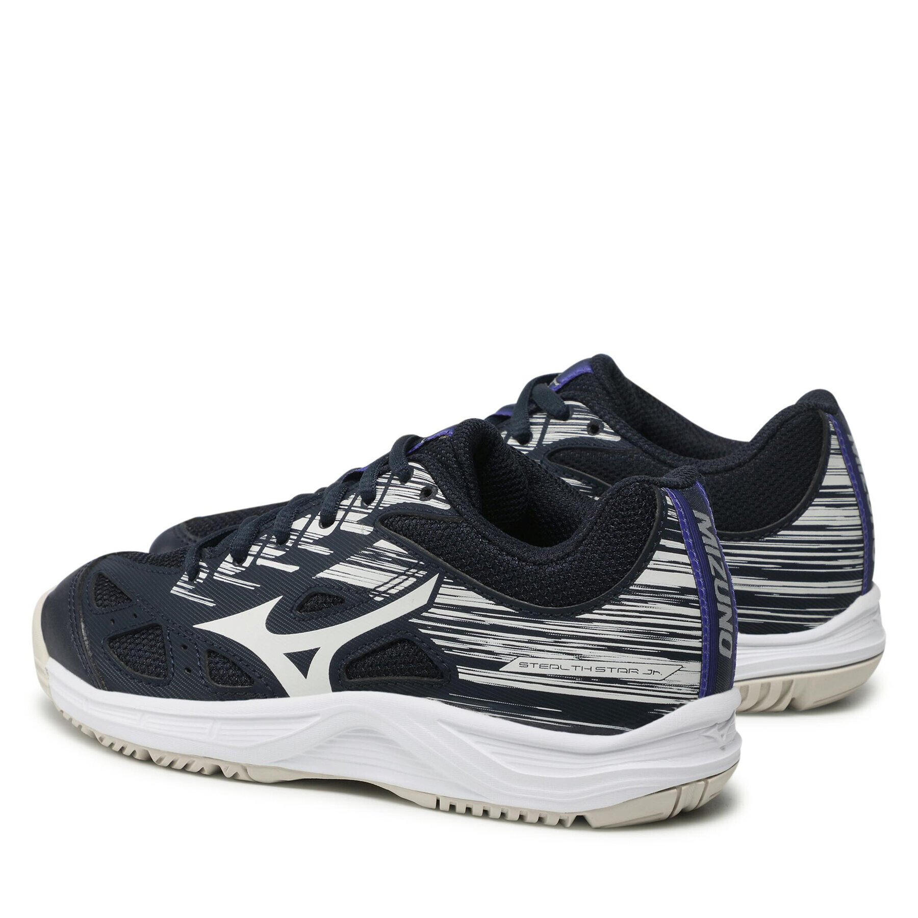 Mizuno Pantofi Stealth Star Jr X1GC2107 Bleumarin - Pled.ro