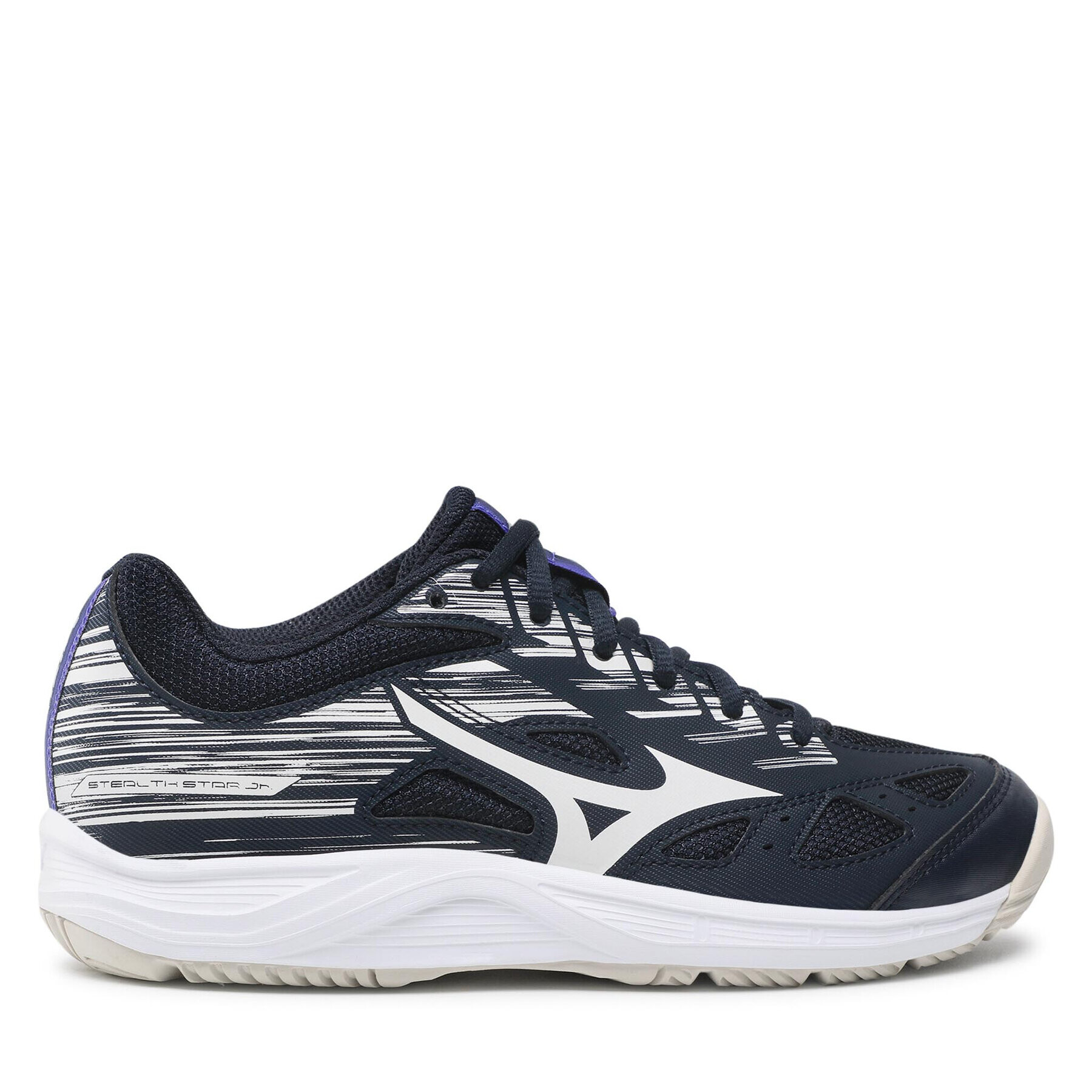 Mizuno Pantofi Stealth Star Jr. X1GC210702 Bleumarin - Pled.ro