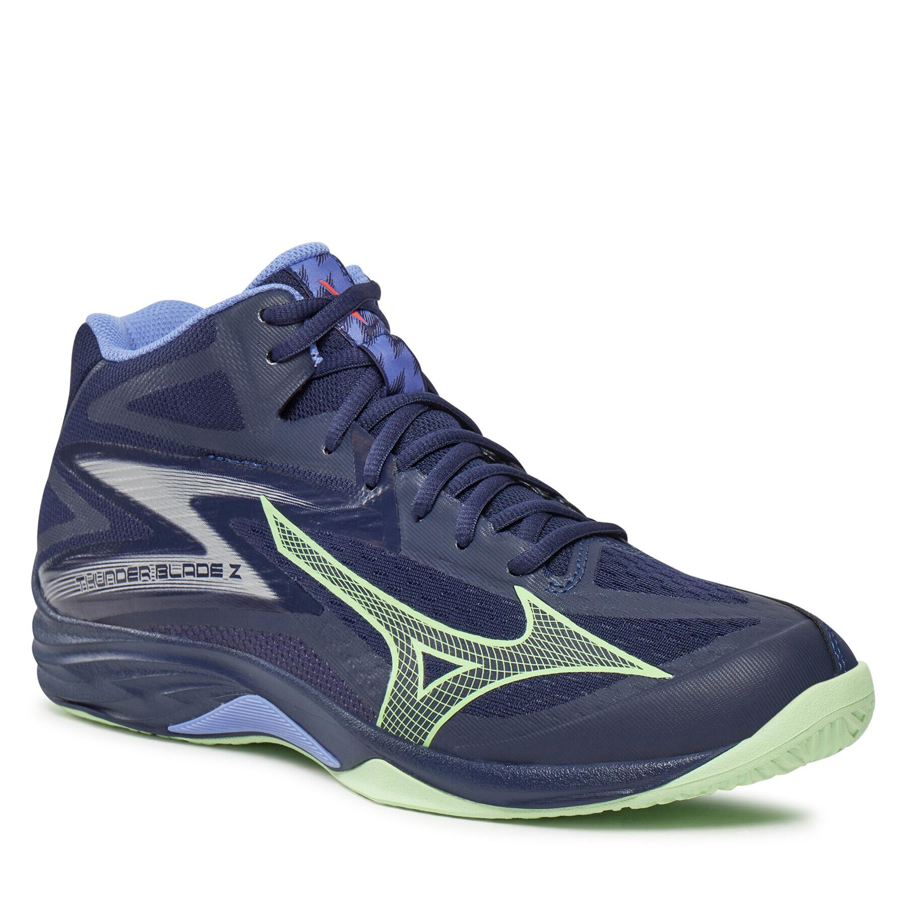 Mizuno Pantofi Thunder Blade Z Mid V1GA2375 Albastru - Pled.ro