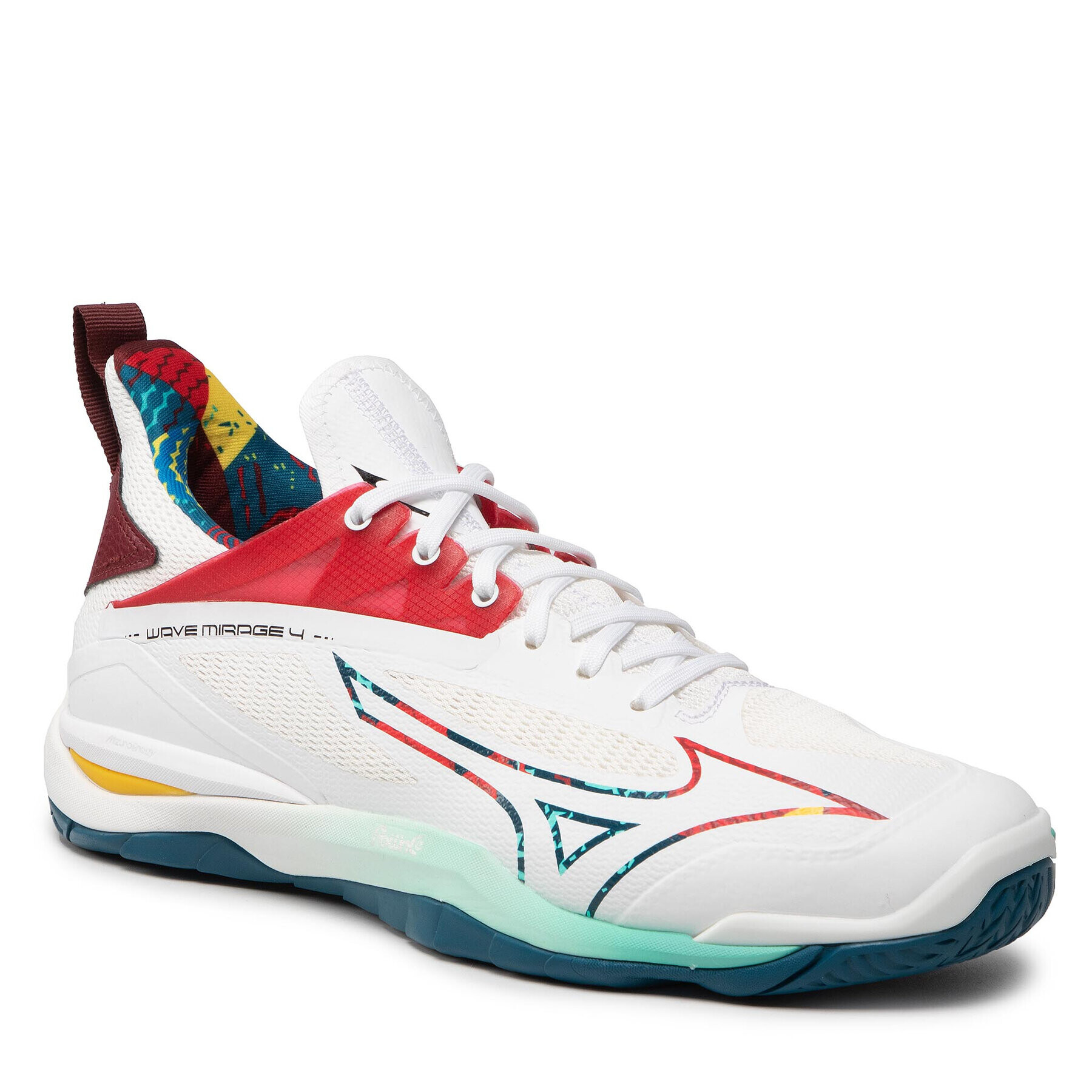 Mizuno Pantofi Wave Mirage 4 X1GA215048 Alb - Pled.ro