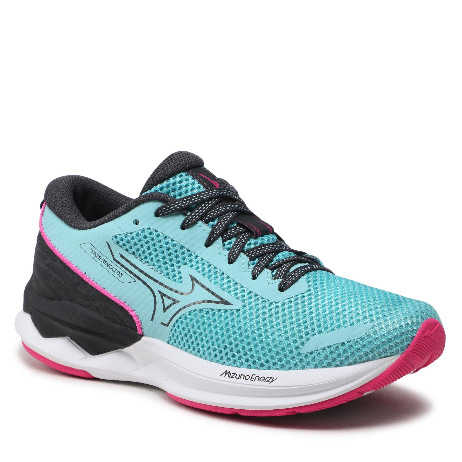 Mizuno Pantofi Wave Revolt 3 J1GD238121 Turcoaz - Pled.ro