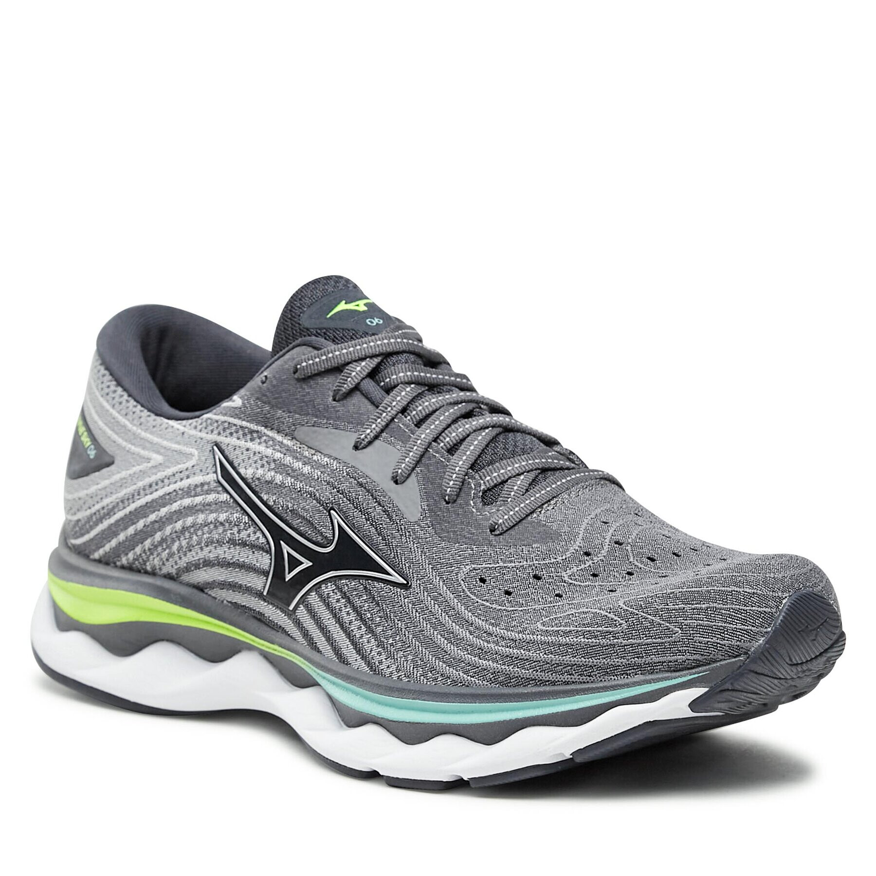 Mizuno Pantofi Wave Sky 6 J1GC2202 Gri - Pled.ro