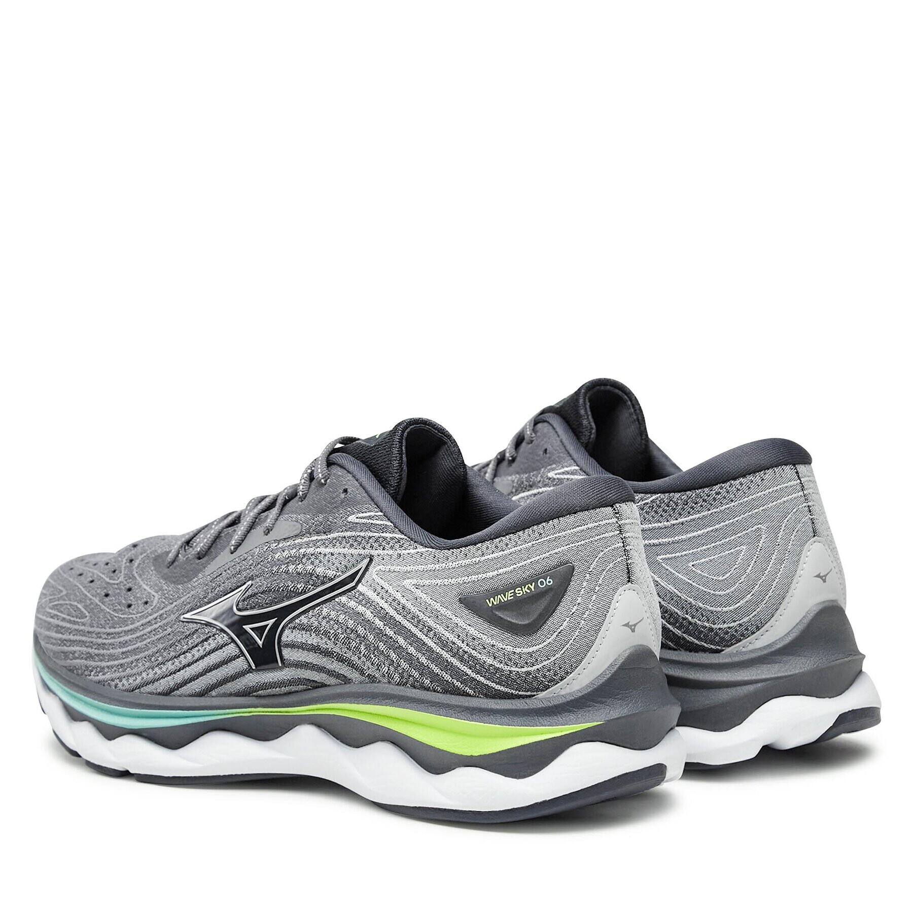 Mizuno Pantofi Wave Sky 6 J1GC2202 Gri - Pled.ro