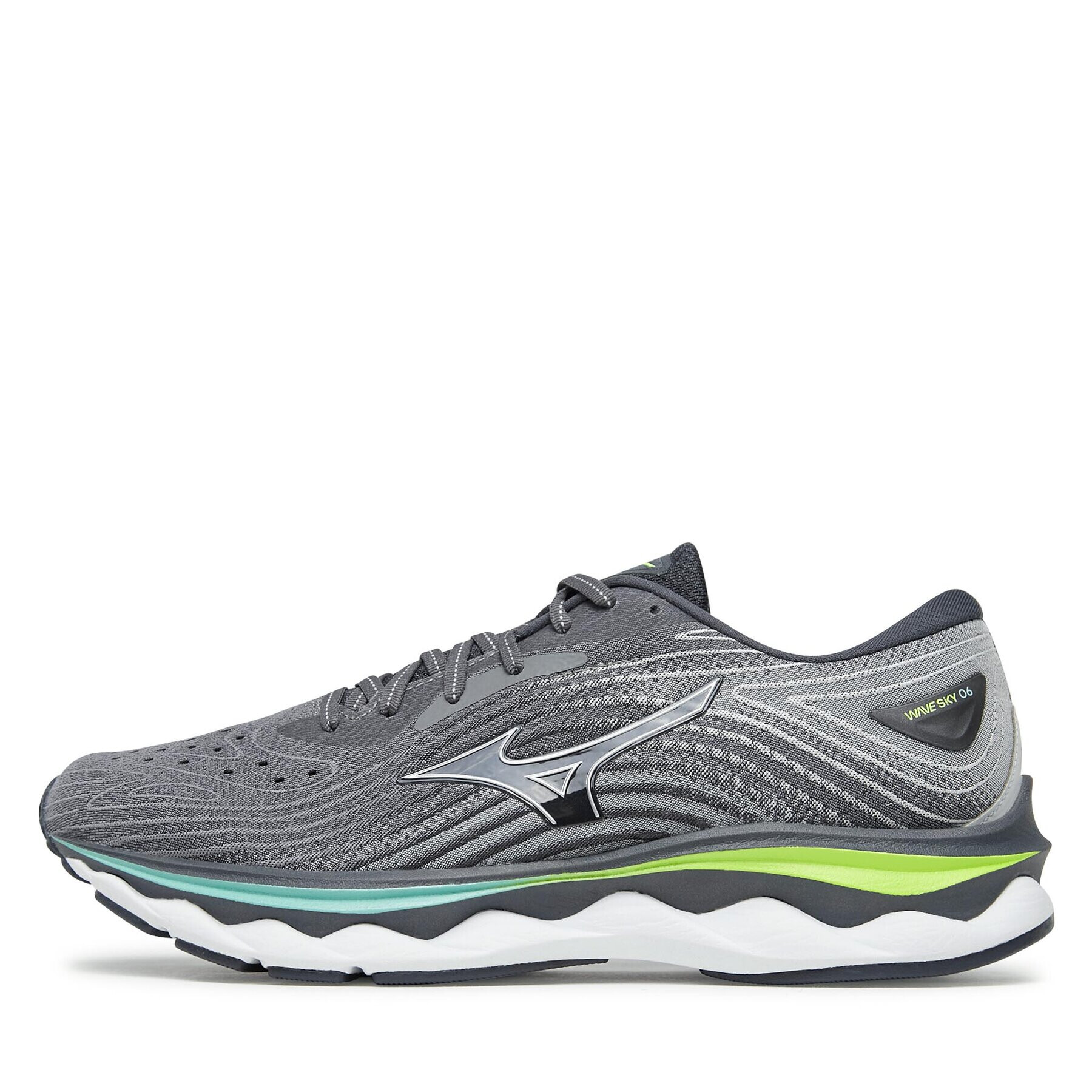 Mizuno Pantofi Wave Sky 6 J1GC2202 Gri - Pled.ro