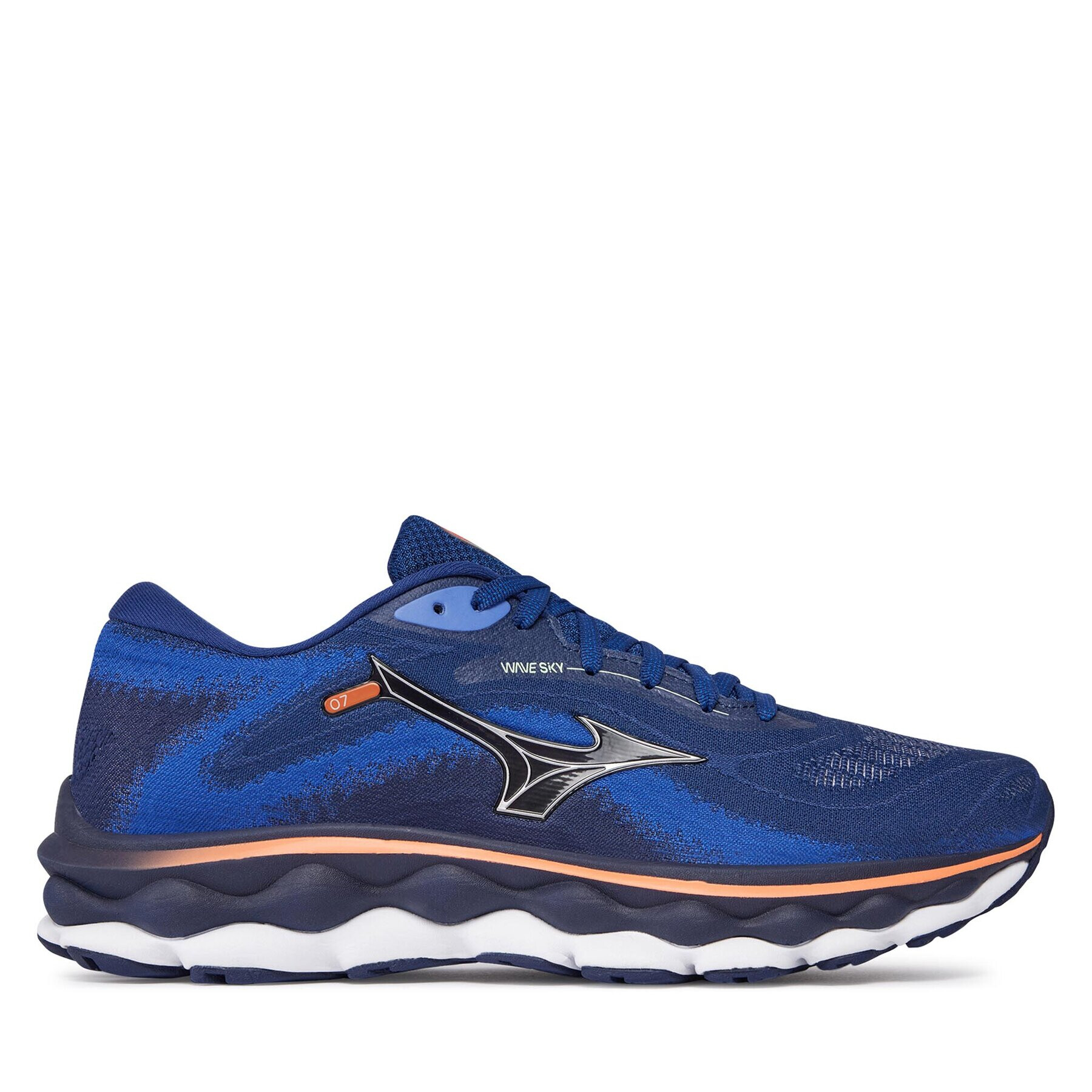 Mizuno Pantofi Wave Sky 7 J1GC2302 Albastru - Pled.ro