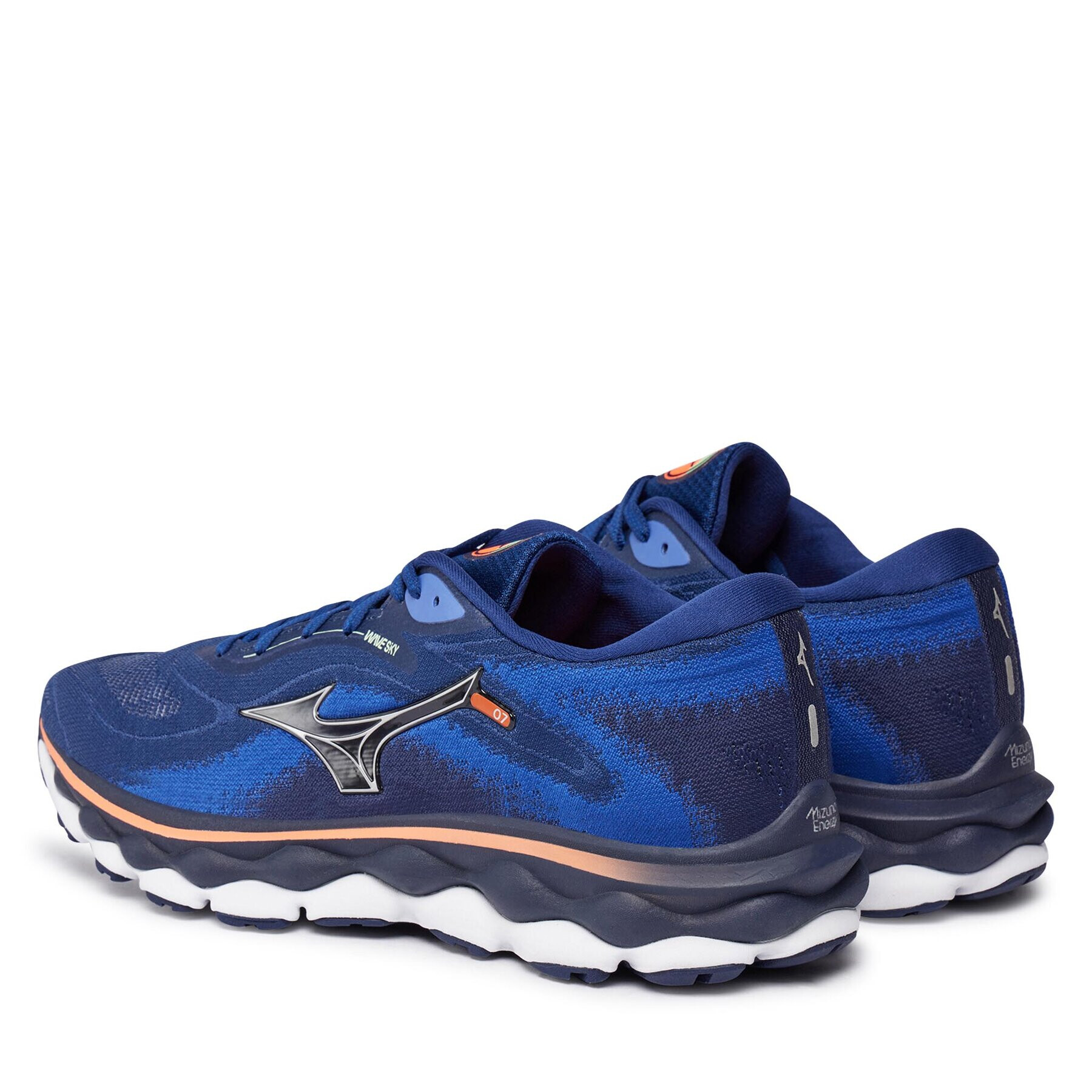 Mizuno Pantofi Wave Sky 7 J1GC2302 Albastru - Pled.ro