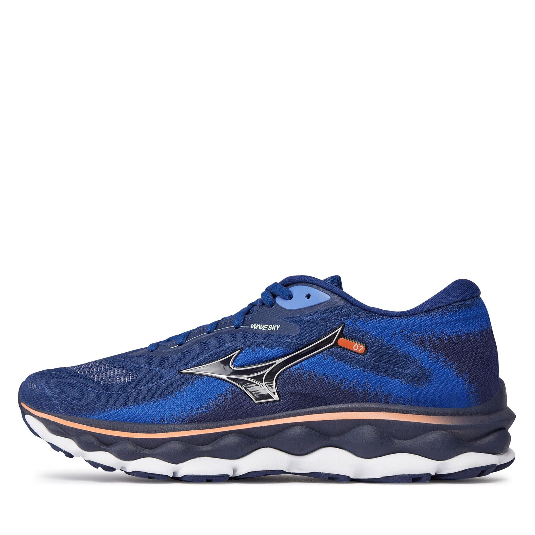 Mizuno Pantofi Wave Sky 7 J1GC2302 Albastru - Pled.ro