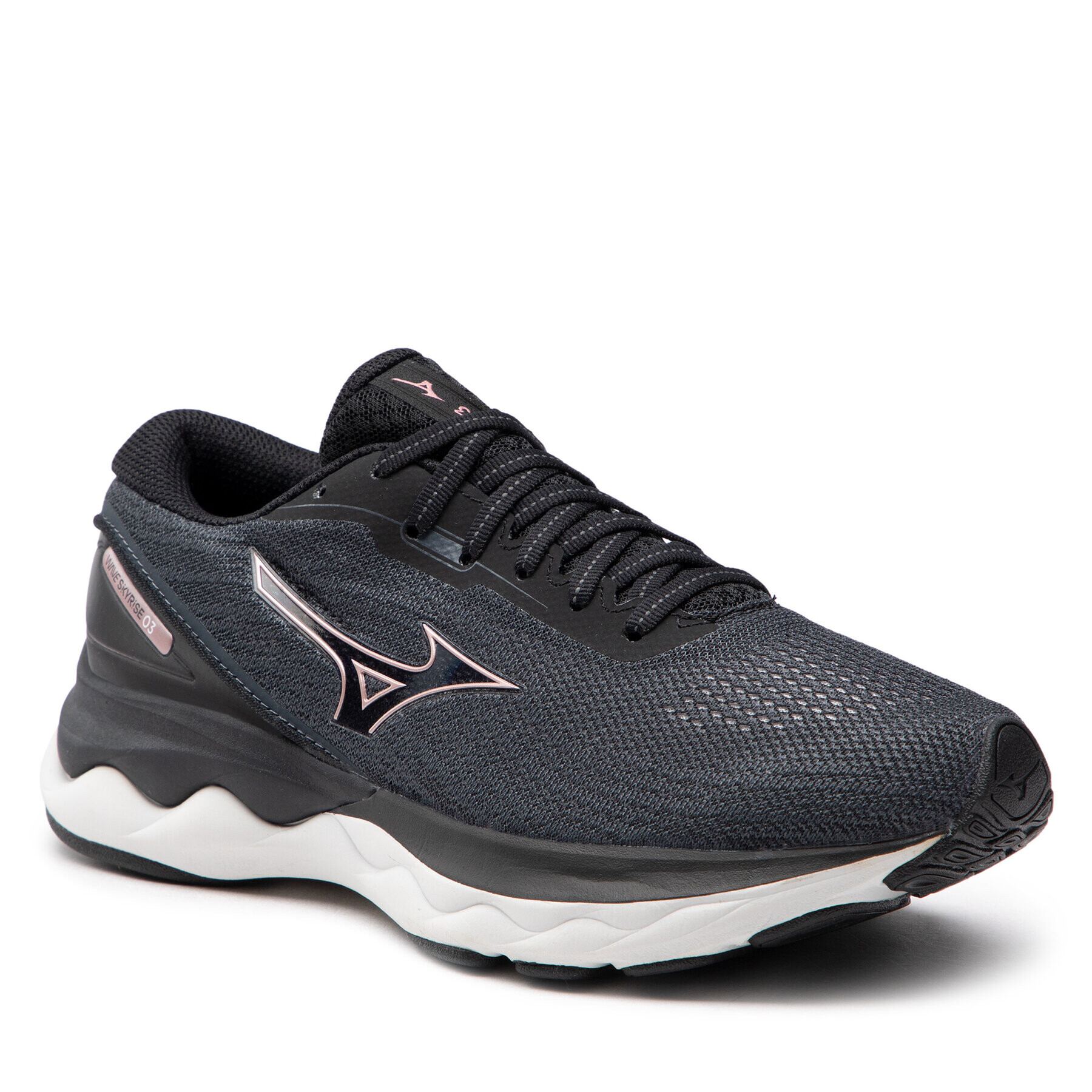 Mizuno Pantofi Wave Skyrise 3 J1GC2209 Negru - Pled.ro