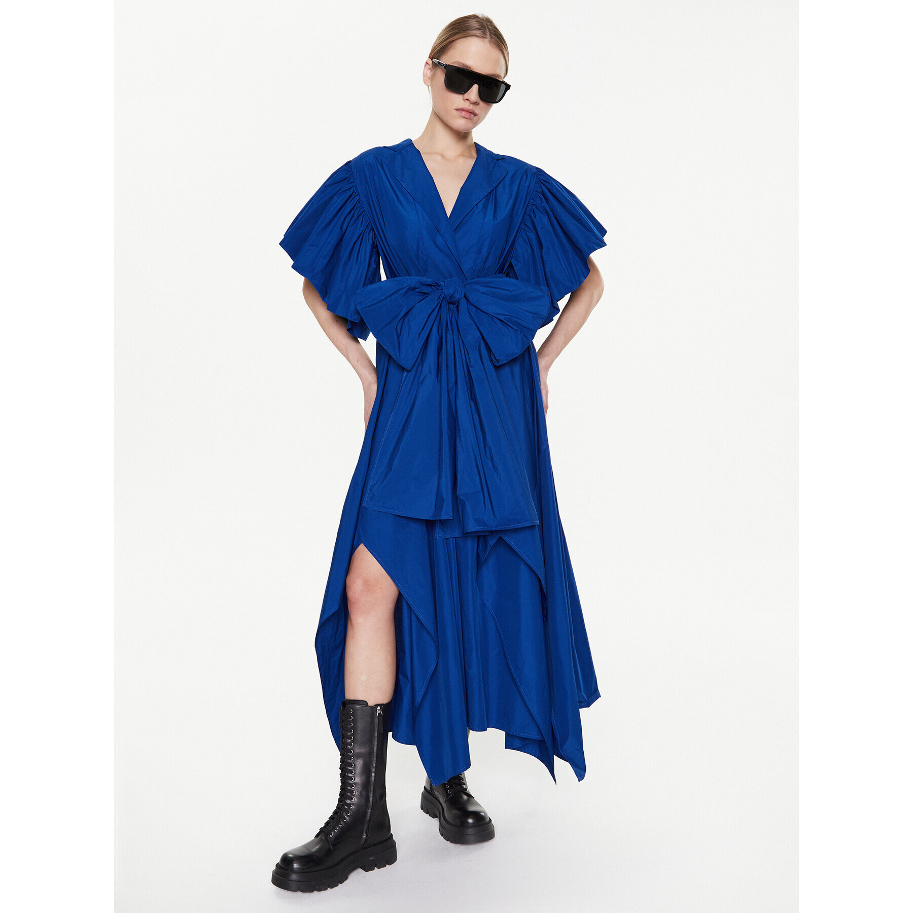 MMC Studio Rochie de zi Ilo Bleumarin Relaxed Fit - Pled.ro