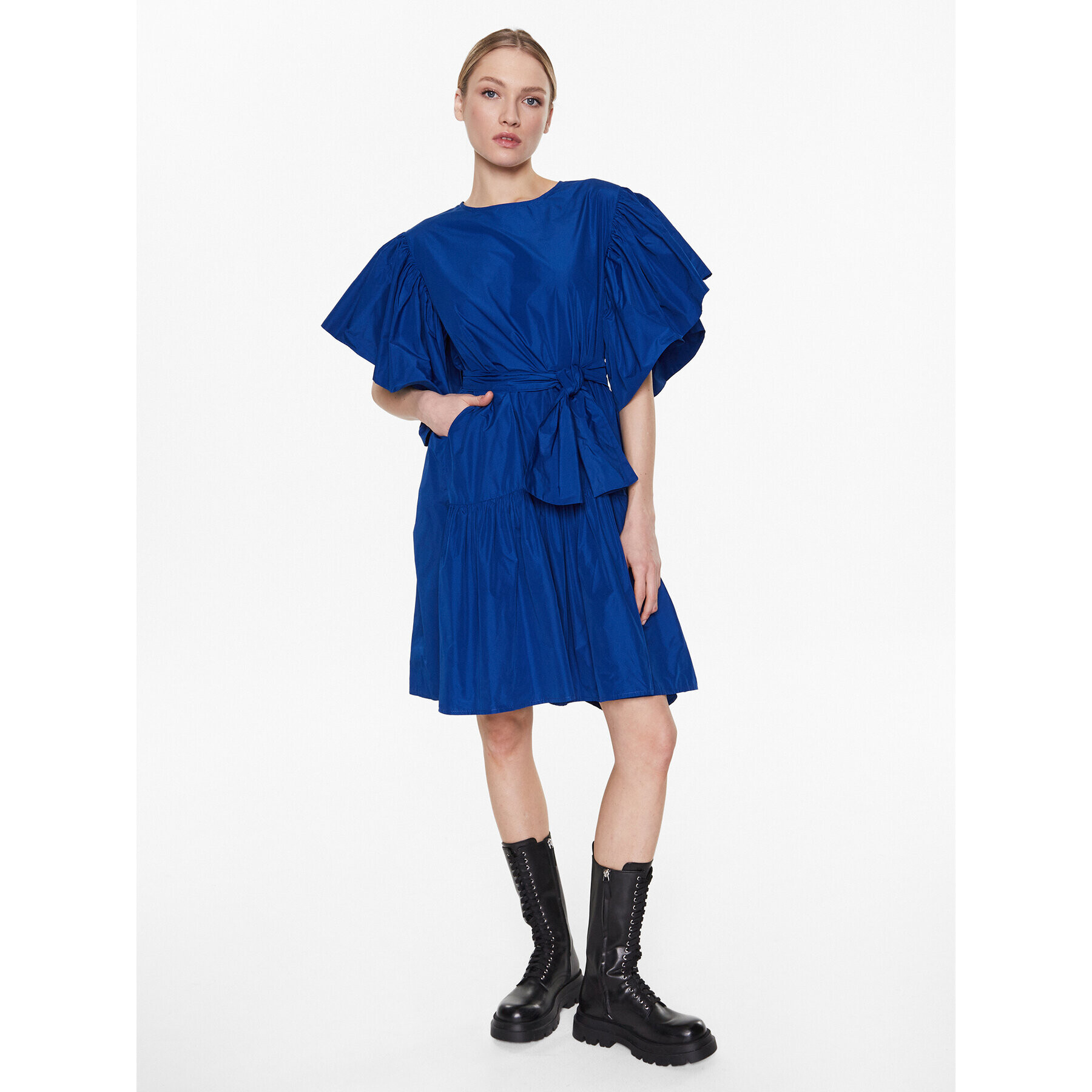 MMC Studio Rochie de zi Mo Bleumarin Oversize - Pled.ro