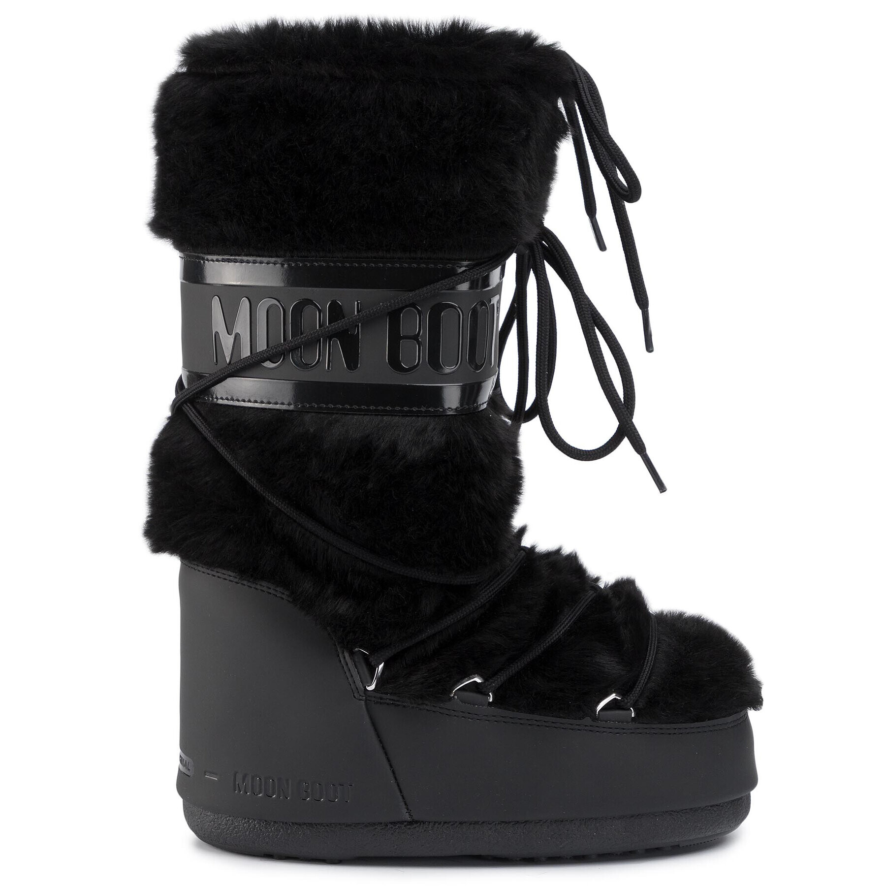 Moon Boot Cizme de zăpadă Classic Faux Fur 140890001 Negru - Pled.ro