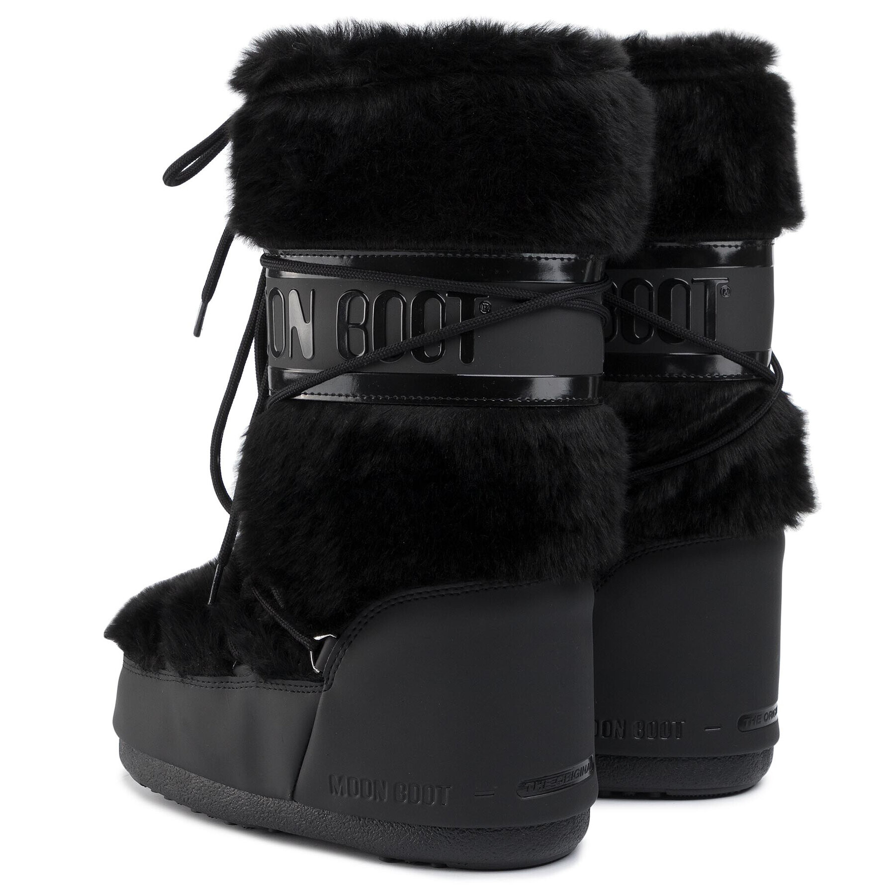 Moon Boot Cizme de zăpadă Classic Faux Fur 140890001 Negru - Pled.ro