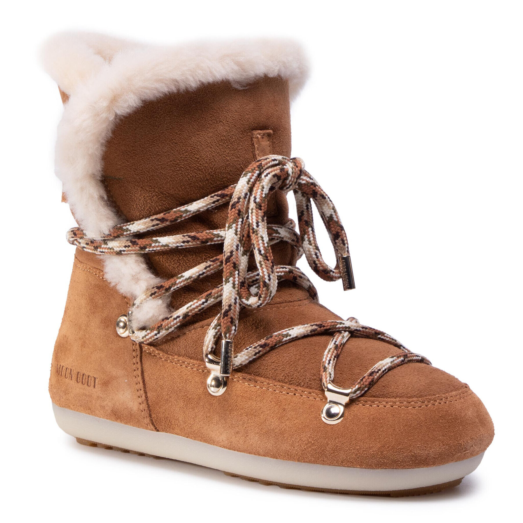 Moon Boot Cizme de zăpadă Dk Side High Shearling 24300100001 Maro - Pled.ro