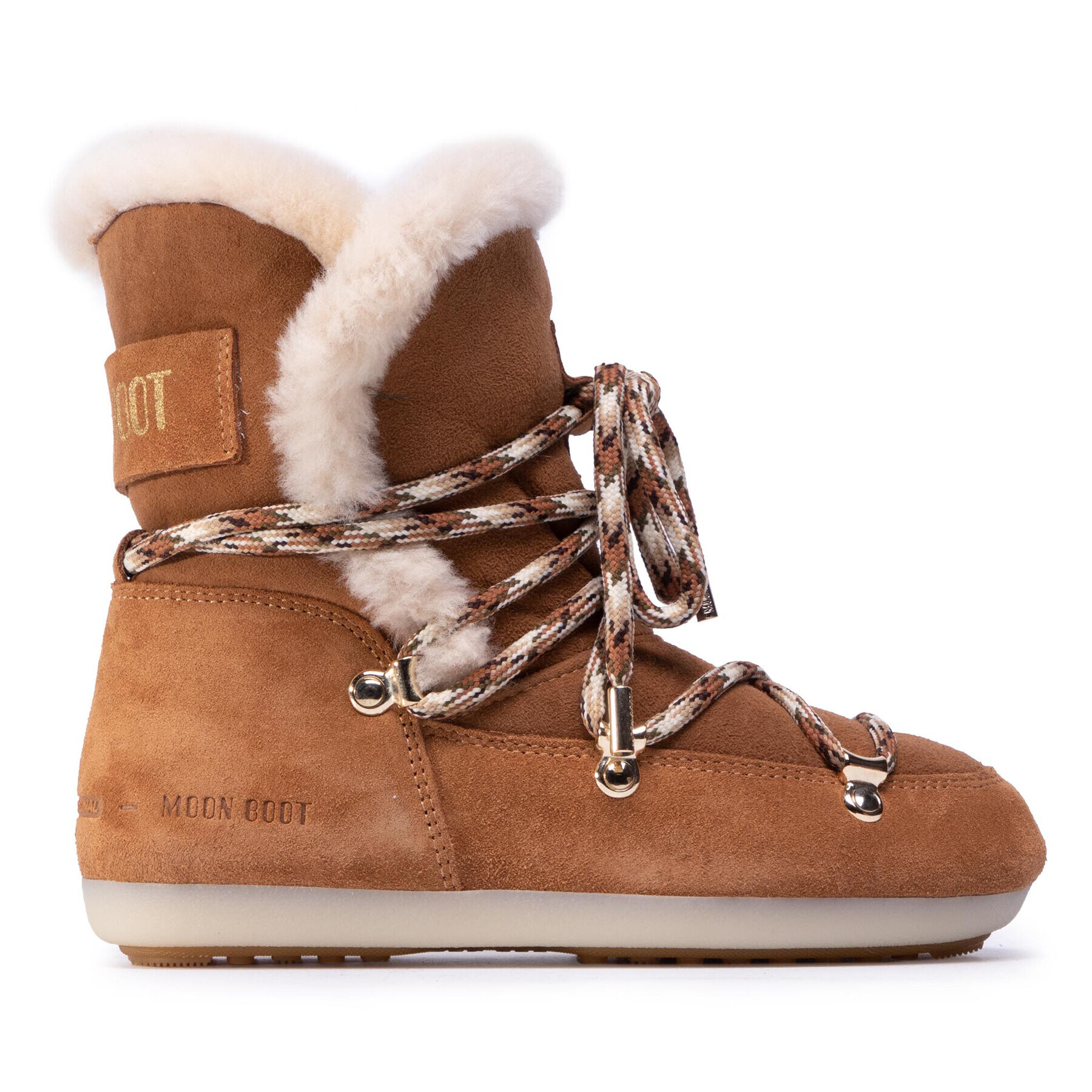 Moon Boot Cizme de zăpadă Dk Side High Shearling 24300100001 Maro - Pled.ro