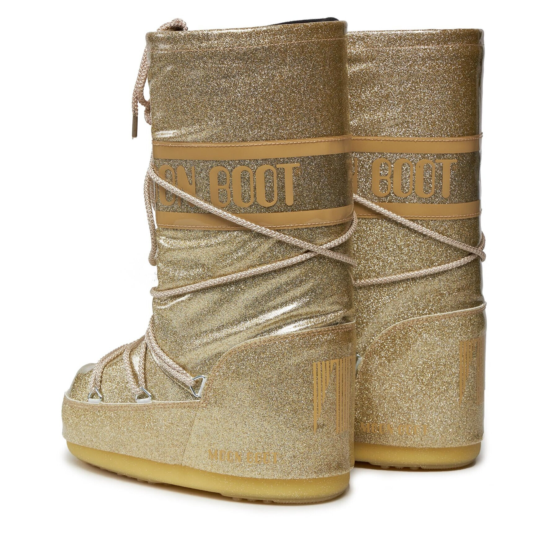 Moon Boot Cizme de zăpadă Glitter 14028500004 S Auriu - Pled.ro