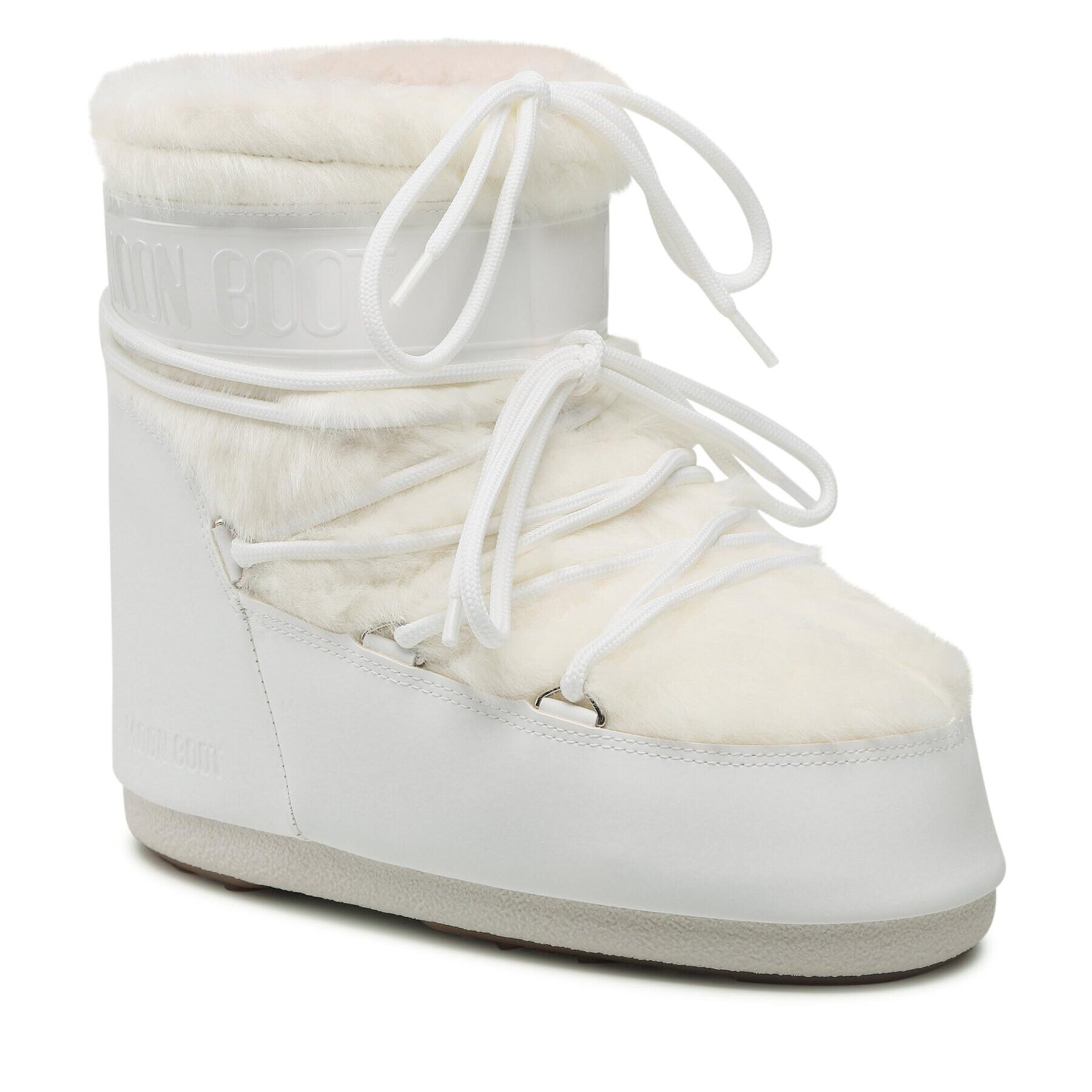 Moon Boot Cizme de zăpadă Icon Low Faux Fur 14093900002 Alb - Pled.ro